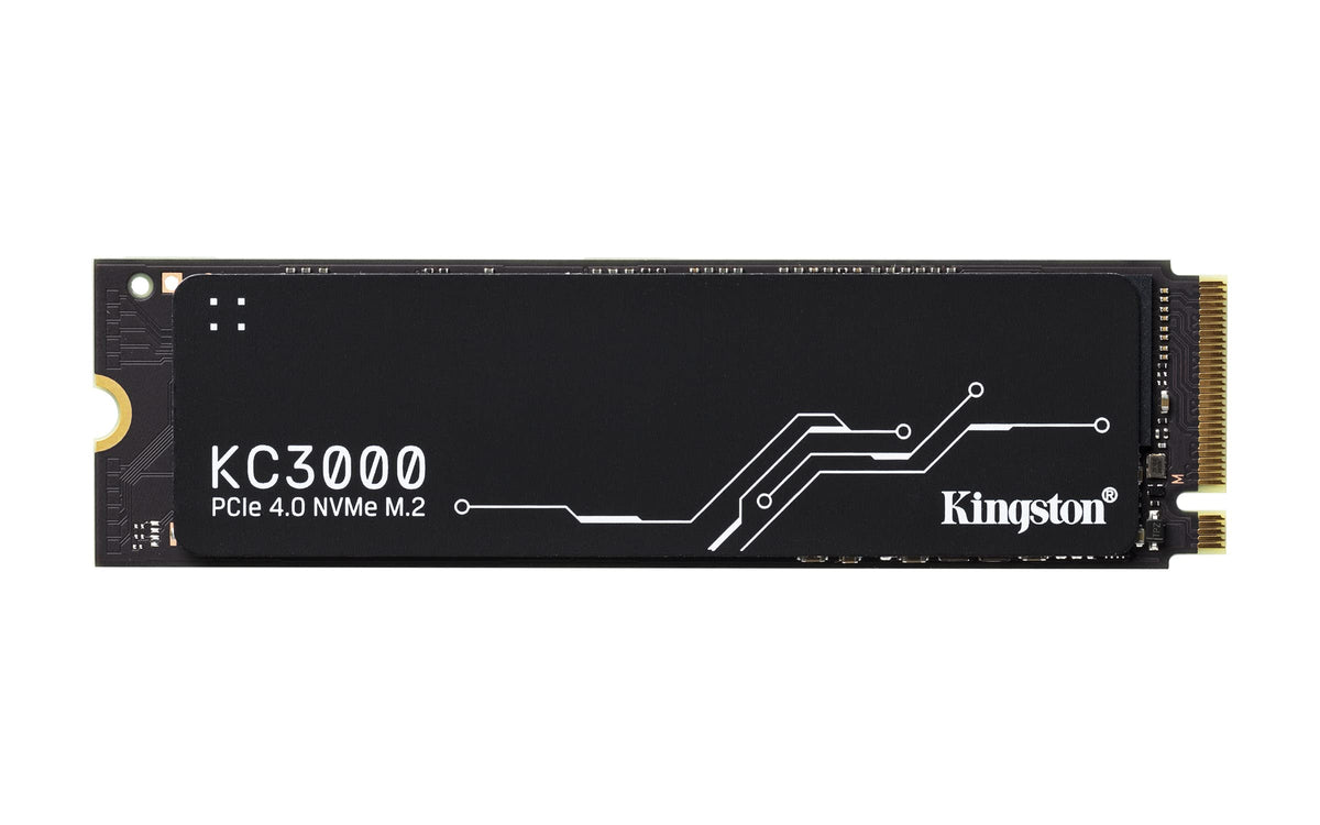 Kingston SSD KC3000, 2048 GB, M.2 2280, NVMe PCIe Gen 4.0, Lectura: 7000MB/s y Escritura: 7000MB/s, SKC3000D/2048G