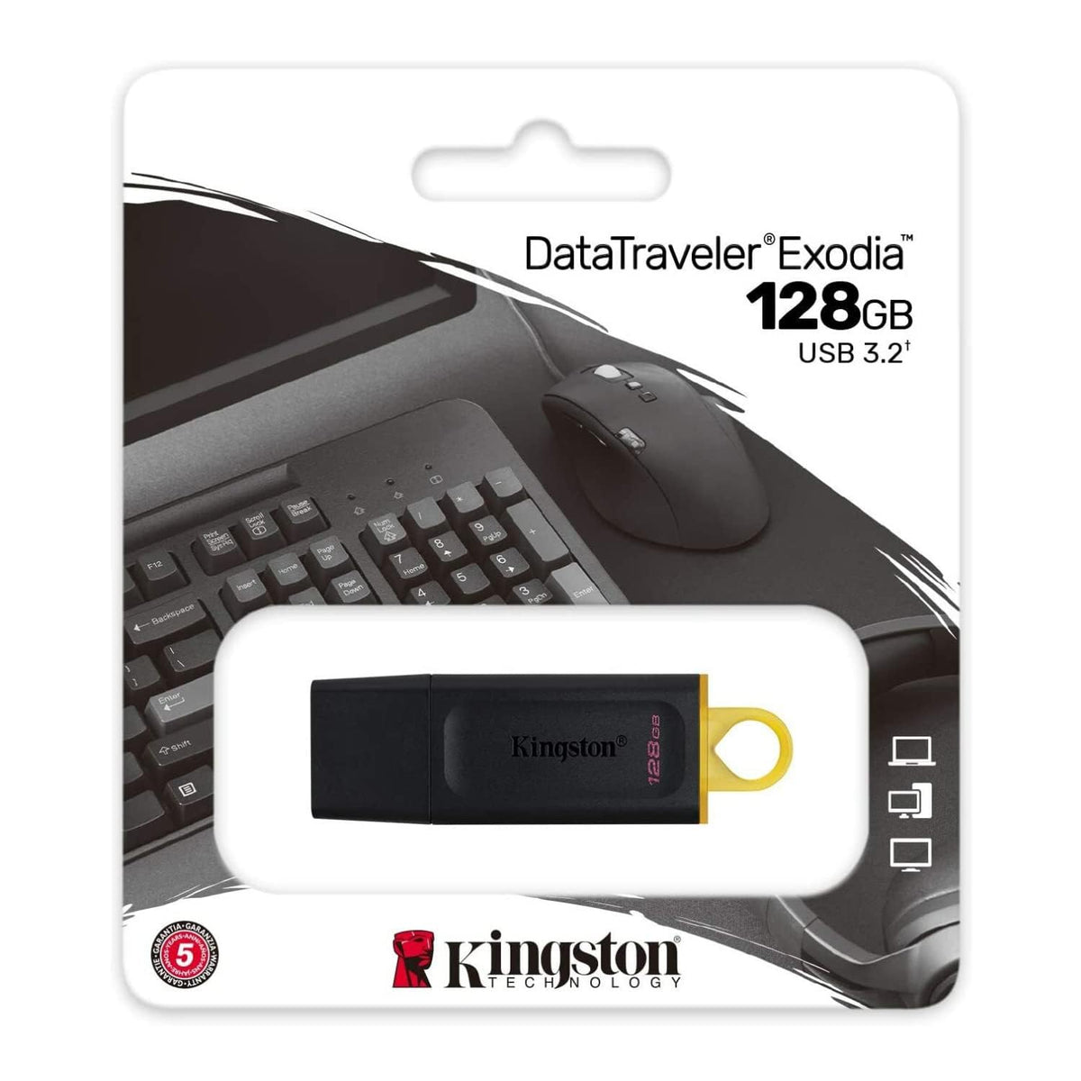 Kingston USB DTExodia 128GB USB 3.2 Gen 1 (DTX/128GB)