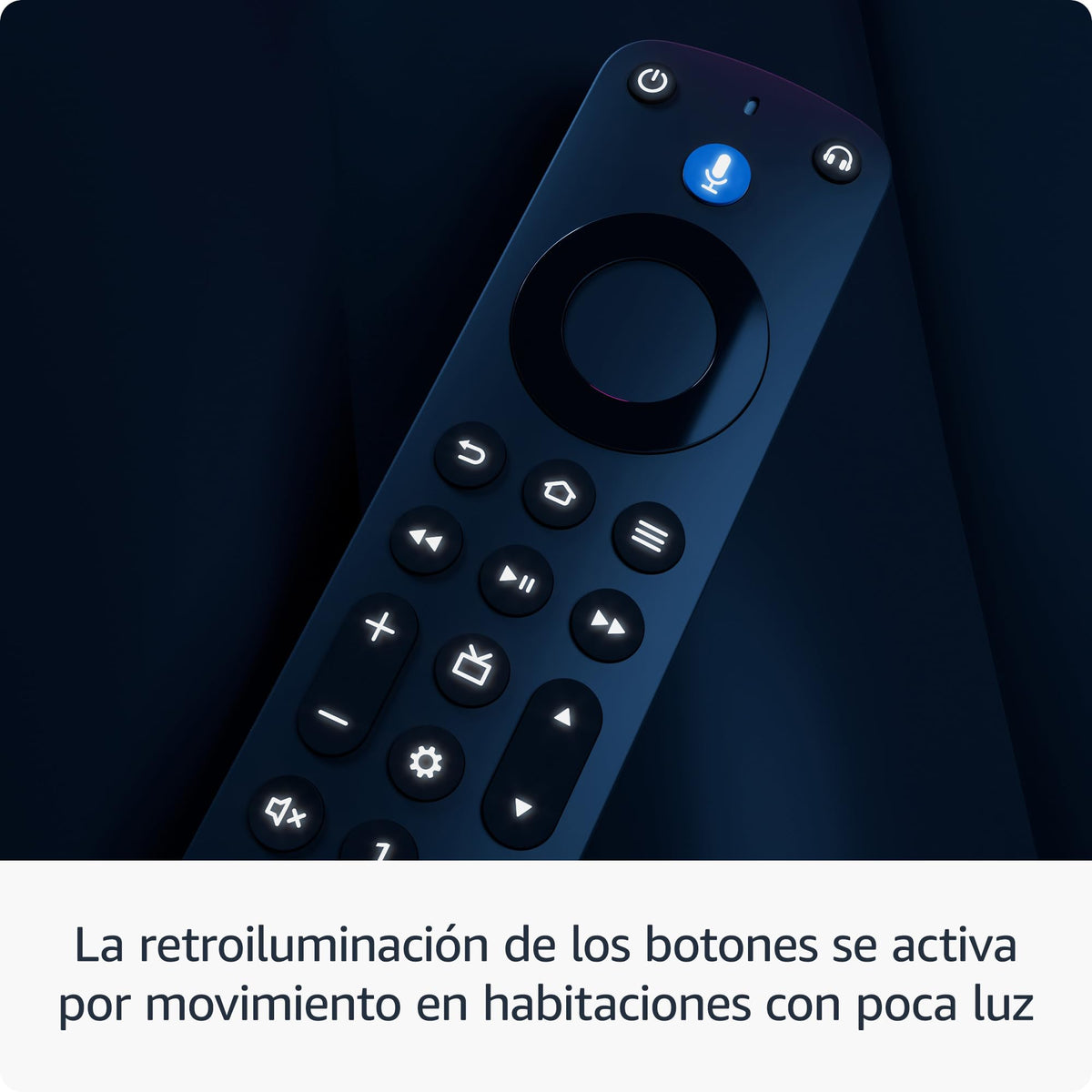 Control remoto por voz Alexa Pro de Fire TV (útimo modelo), incluye buscador de control remoto, controles de TV, botones retroiluminados, requiere un dispositivo compatible Amazon Fire TV