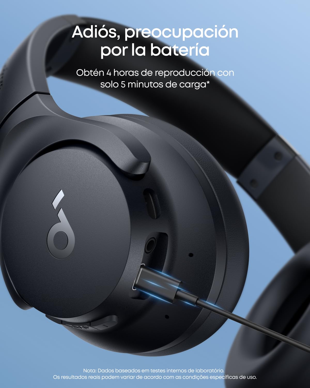 Soundcore by Anker Q20i Audífonos Inalámbricos Diadema - Negro