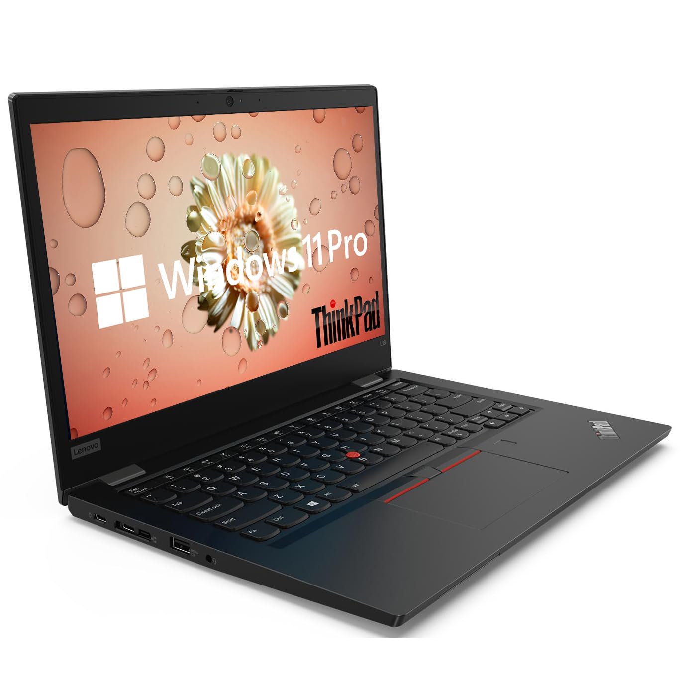 Lenovo Thinkpad L13 Gen1 - computadora portátil para negocios y estudiantes, 13.3 pulgadas Didsplay Notebook PC, procesador Core i5-10210 de 1.6 GHz, 8 GB DDR4 RAM, 256 GB SSD, cámara web, ventana 11