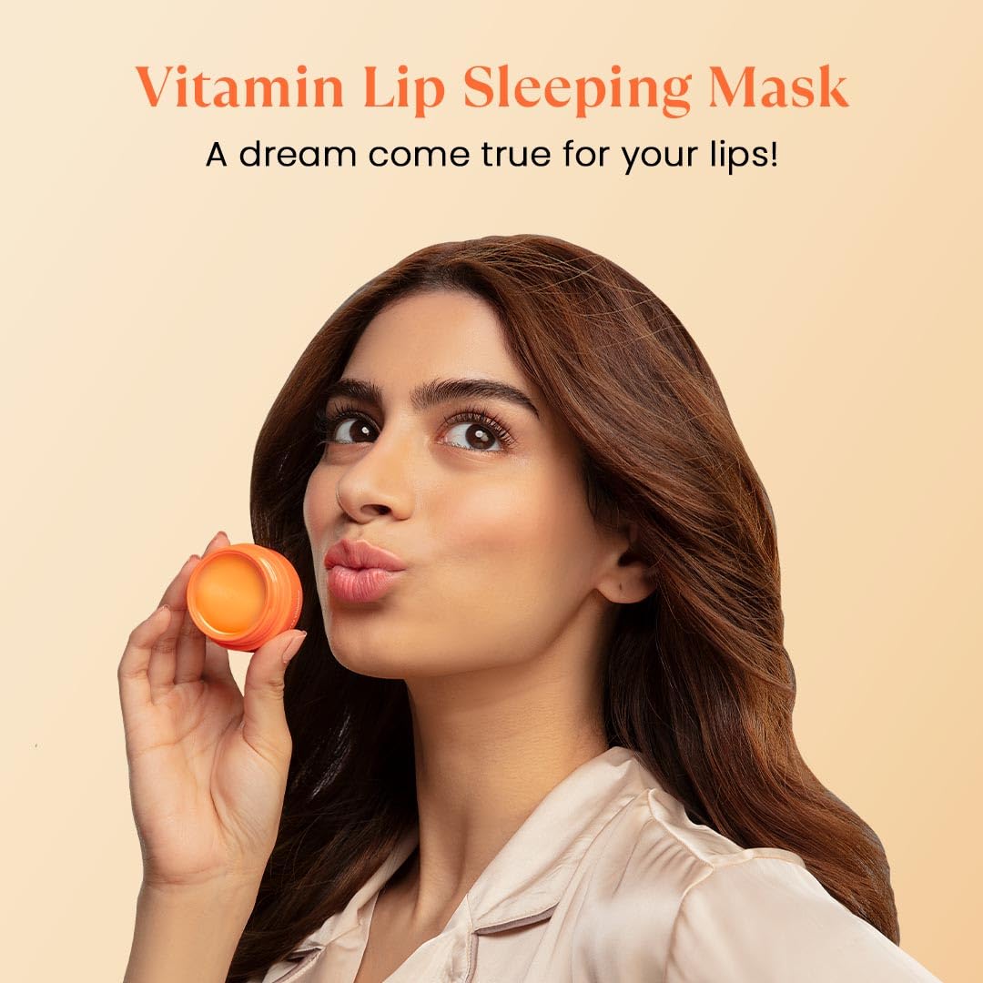The Face Shop - Mascarilla nocturna de labios con vitamina C - Tratamiento hidratante para labios radiantes con efecto glow - K-beauty coreano original para suavidad intensa