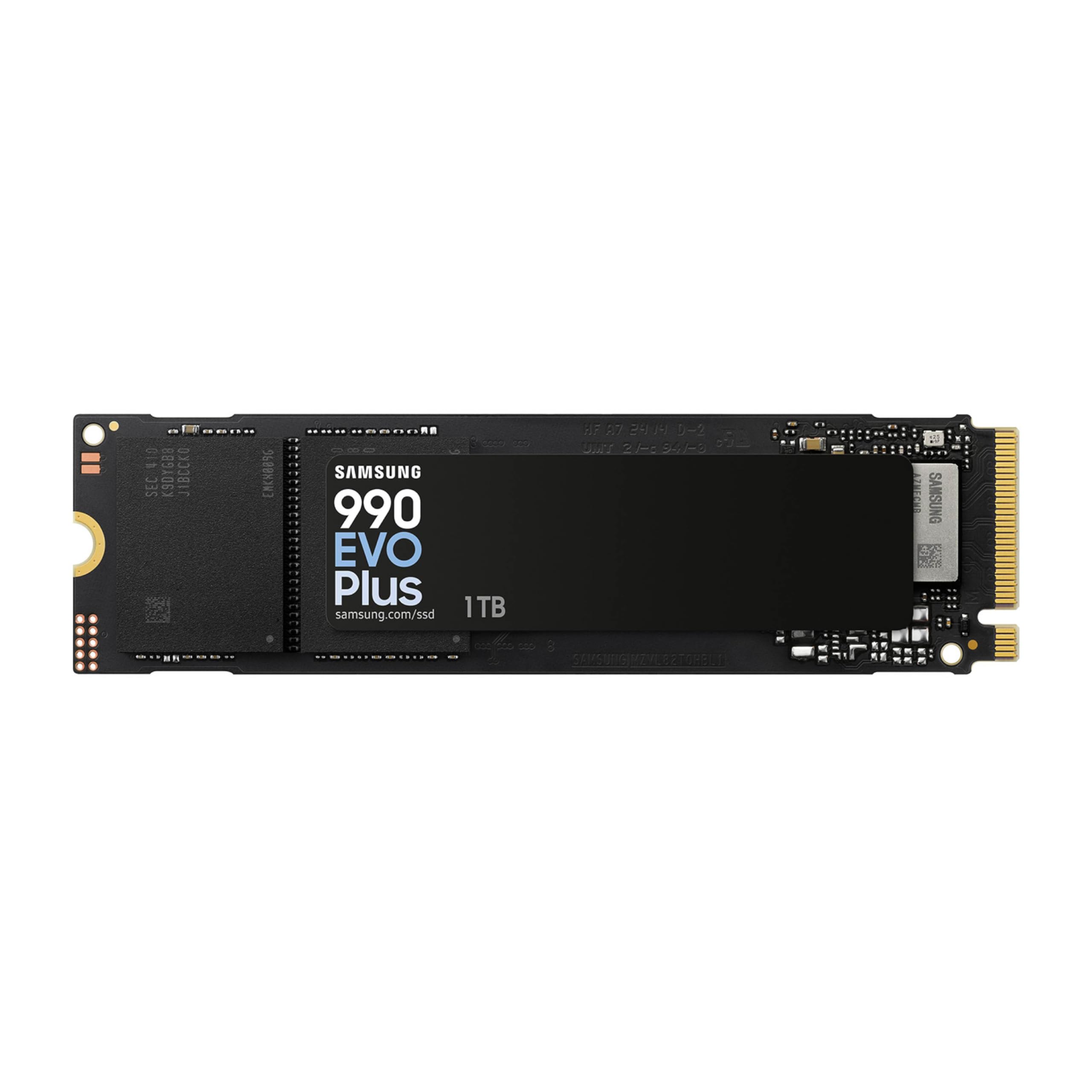 Samsung 990 EVO Plus SSD 1TB, PCIe Gen 4x4, Gen 5x2 M.2 2280, velocidades de hasta 7.250 MB/s, Almacenamiento actualizado para PC/portátiles, tecnología HMB y turboescritura Inteligente 2.0,