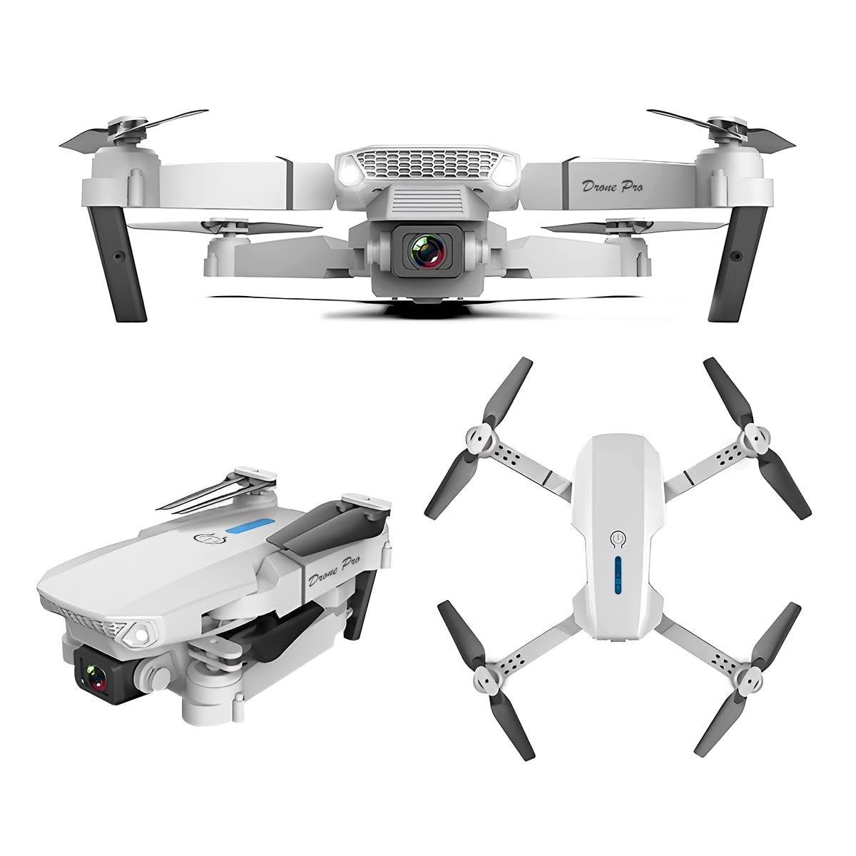 Raganet, Mini Drone Con Cámara Cuadricoptero, Control Remoto Y Estuche