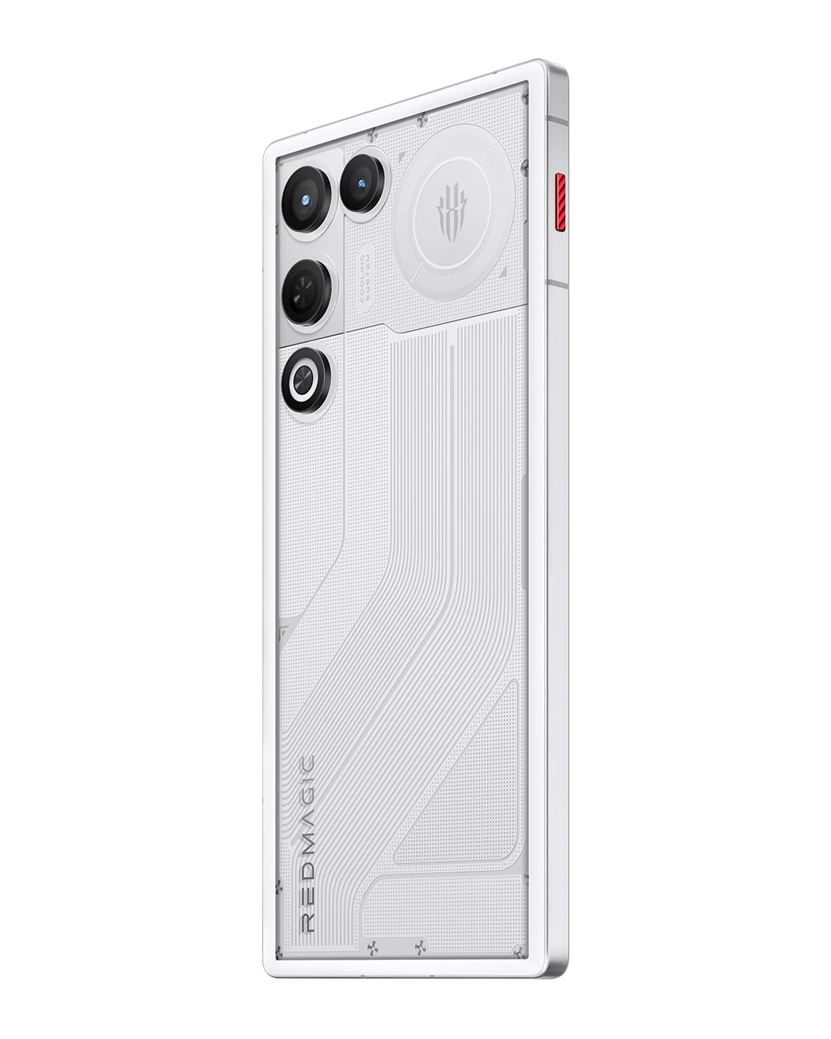 REDMAGIC 11 Air 144Hz Móvil Gaming, Smartphone Android 5G, 16GB RAM+512GB ROM, Snapdragon 8 Elite, 6.85" OLED Pantalla, FHD+ Teléfono Gaming, 50MP Cámara, 80W Cargador, Dual-Sim, NFC Blanco