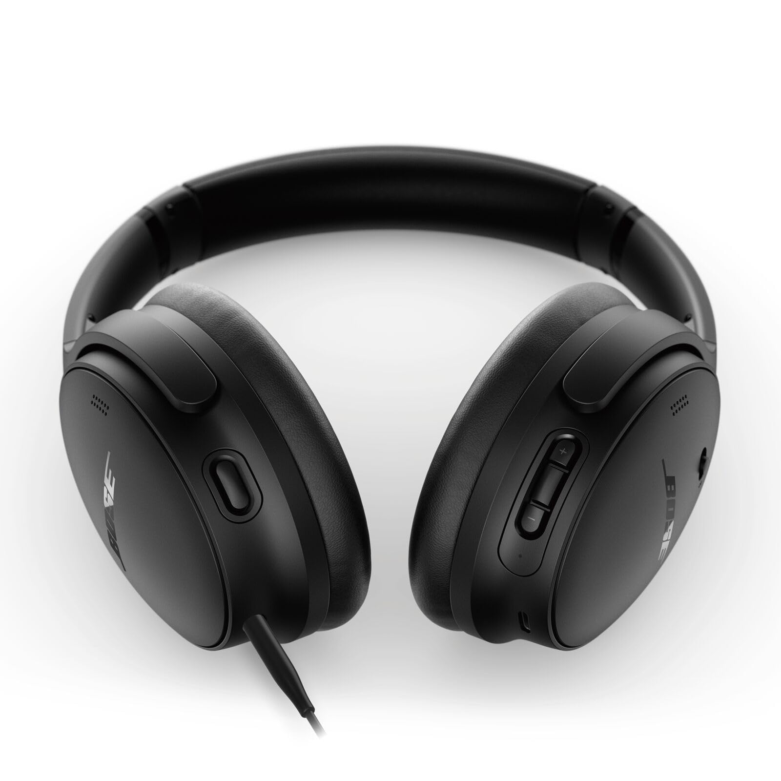 Bose Audífonos inalámbricos con cancelación de Ruido QuietComfort, audífonos externos Bluetooth con hasta 24 Horas de duración de la batería, Negro