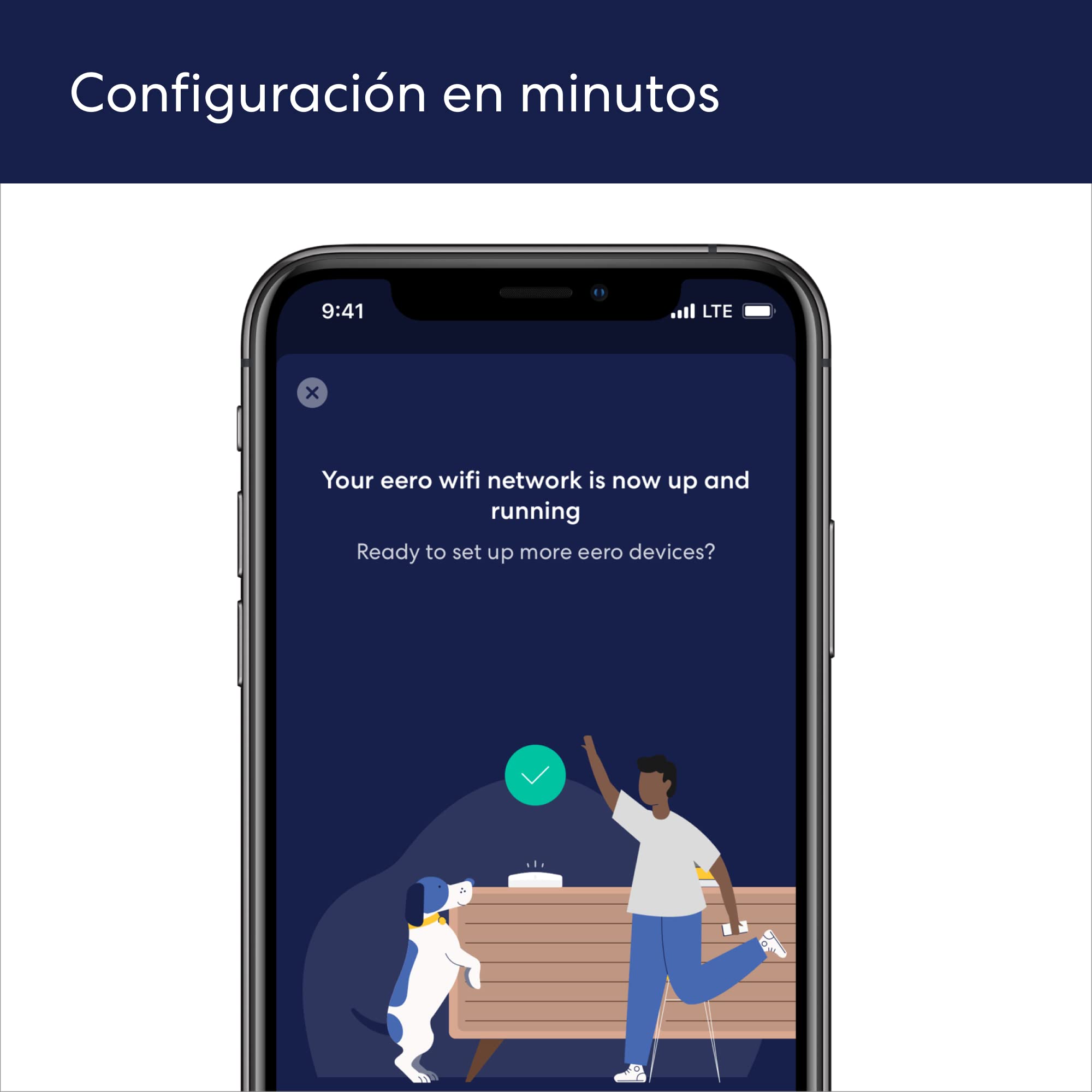 Router y amplificador Wi-Fi 6 de alta velocidad Amazon eero | Compatible con Alexa, hub Zigbee para Casa Inteligente integrado | Cobertura de hasta 1500 ft2 | Seguridad avanzada