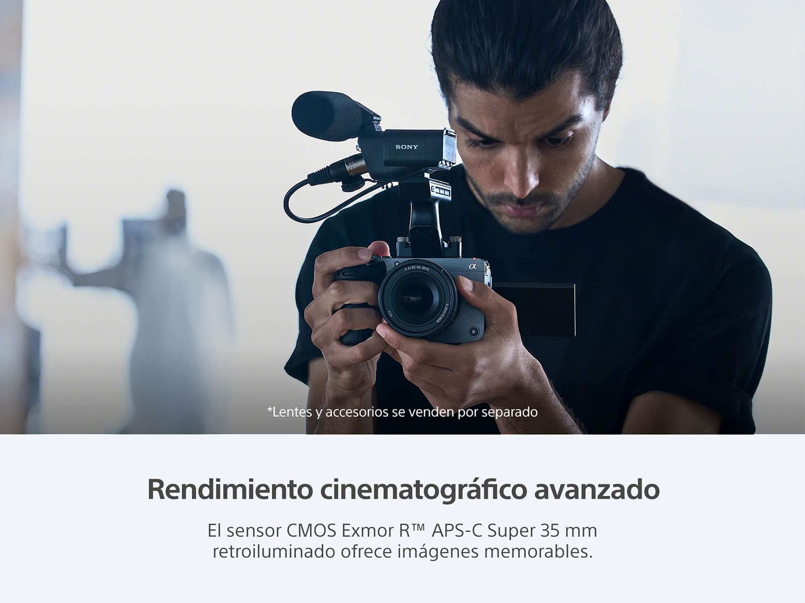 Sony Alpha Cámara Cinema Line APS-C FX30 (Versión Oficial con Garantía Local)