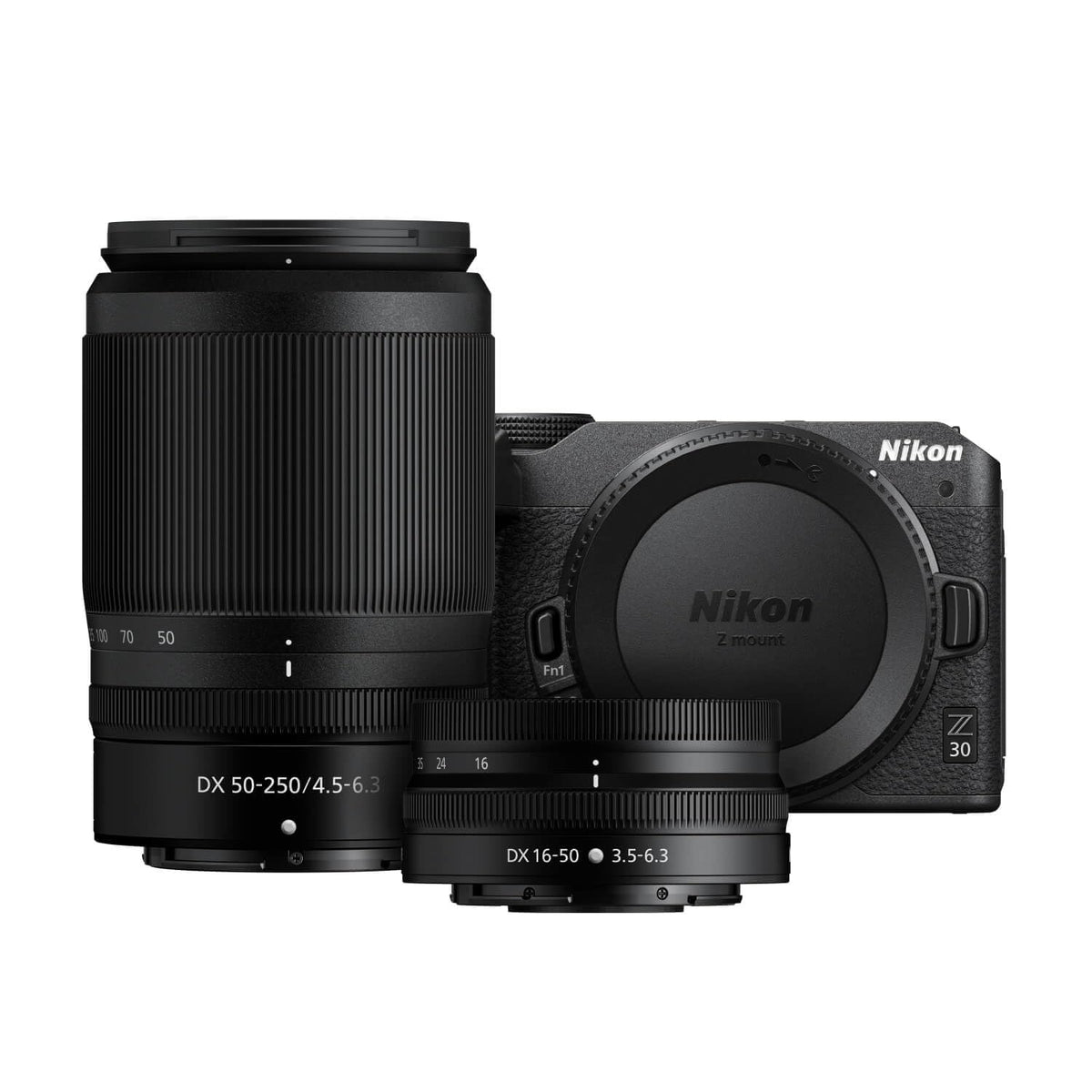 Nikon Cámara Z30 Kit WLK (16-50mm VR + 50-250mm VR)