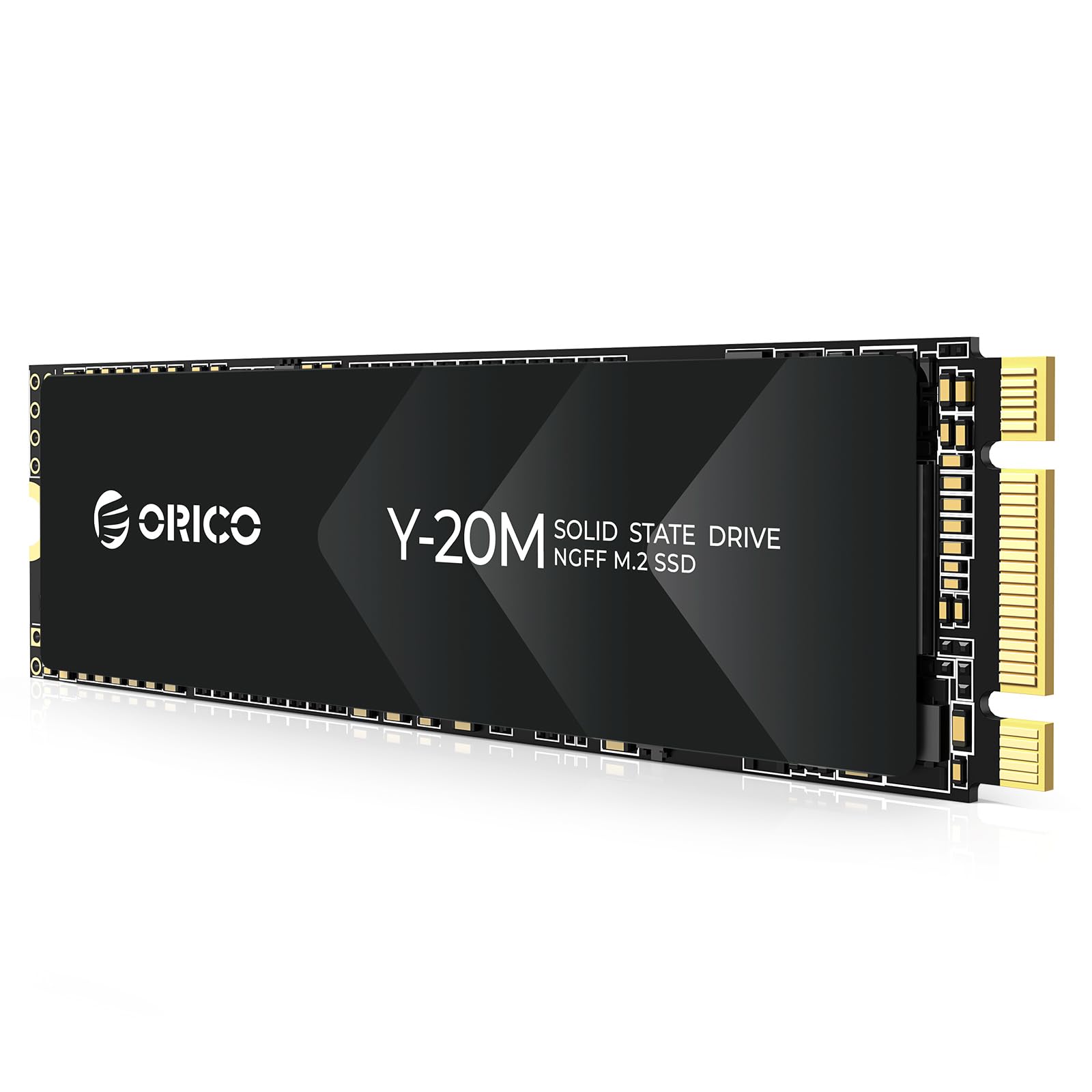 ORICO M.2 2280 SATA SSD, 512 GB SSD M.2 Interno con Llave B+M para computadora de computadora/portátil, SATA III 6Gbps NGFF Unidad de Estado sólido bajo Consumo de energía (PCIe NVMe Incompatible)