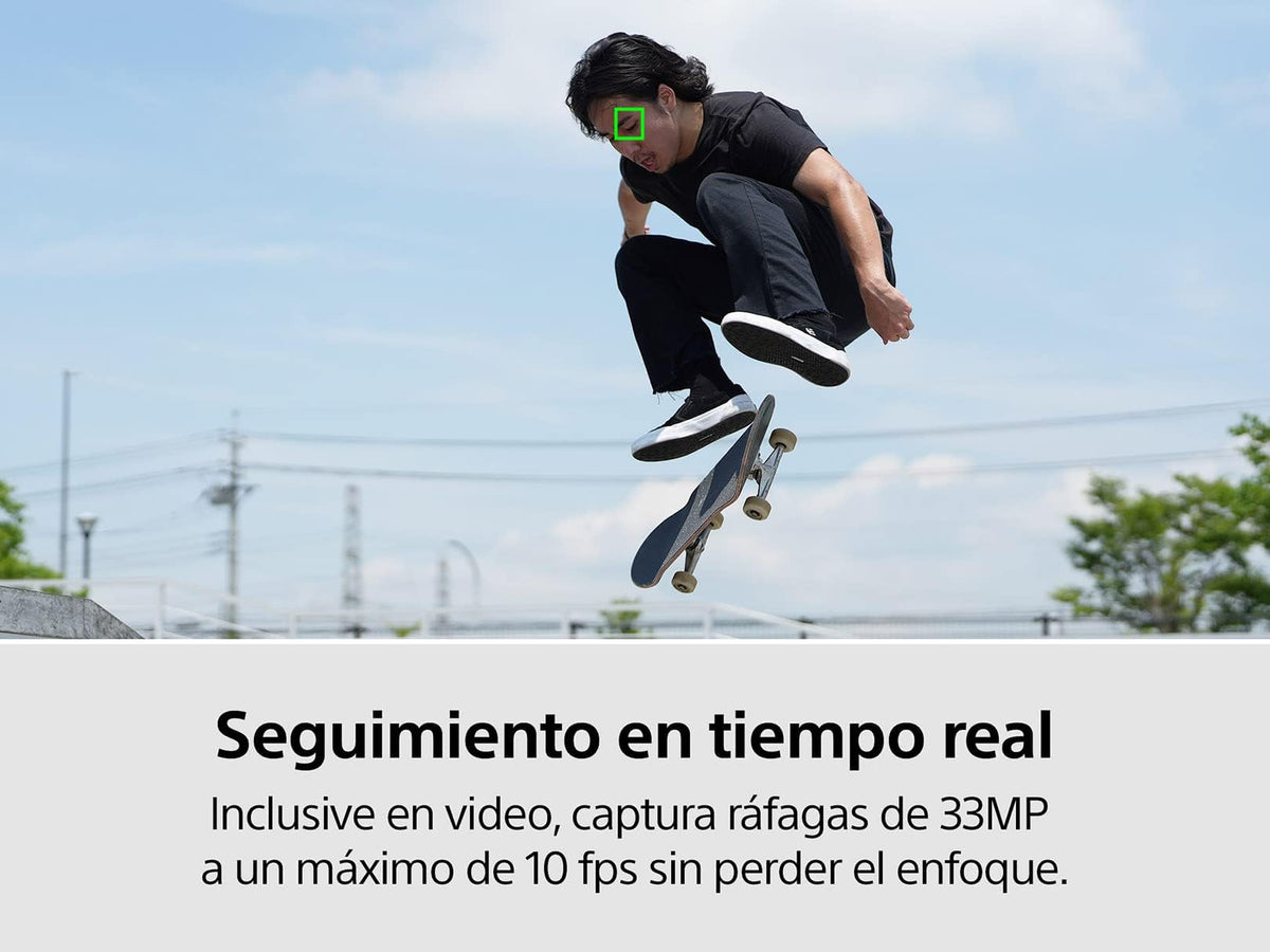 Sony Alpha Cámara Híbrida Full Frame Mirrorless 4K 60P ILCE-7M4 (Versión Oficial con Garantía Local)