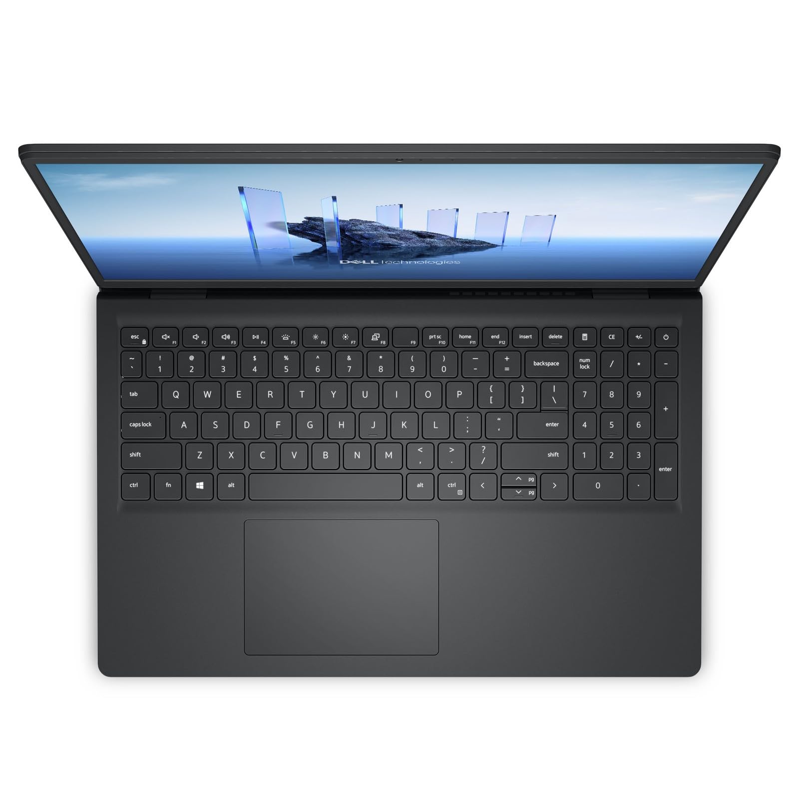DELL Laptop 15.6" FHD Touchscreen IPS Intel Core i5-1334U 10 Núcleos 8GB DDR4 512GB SSD Iris Xe WiFi 6 Windows 11 Negro Carbón Teclado Inglés