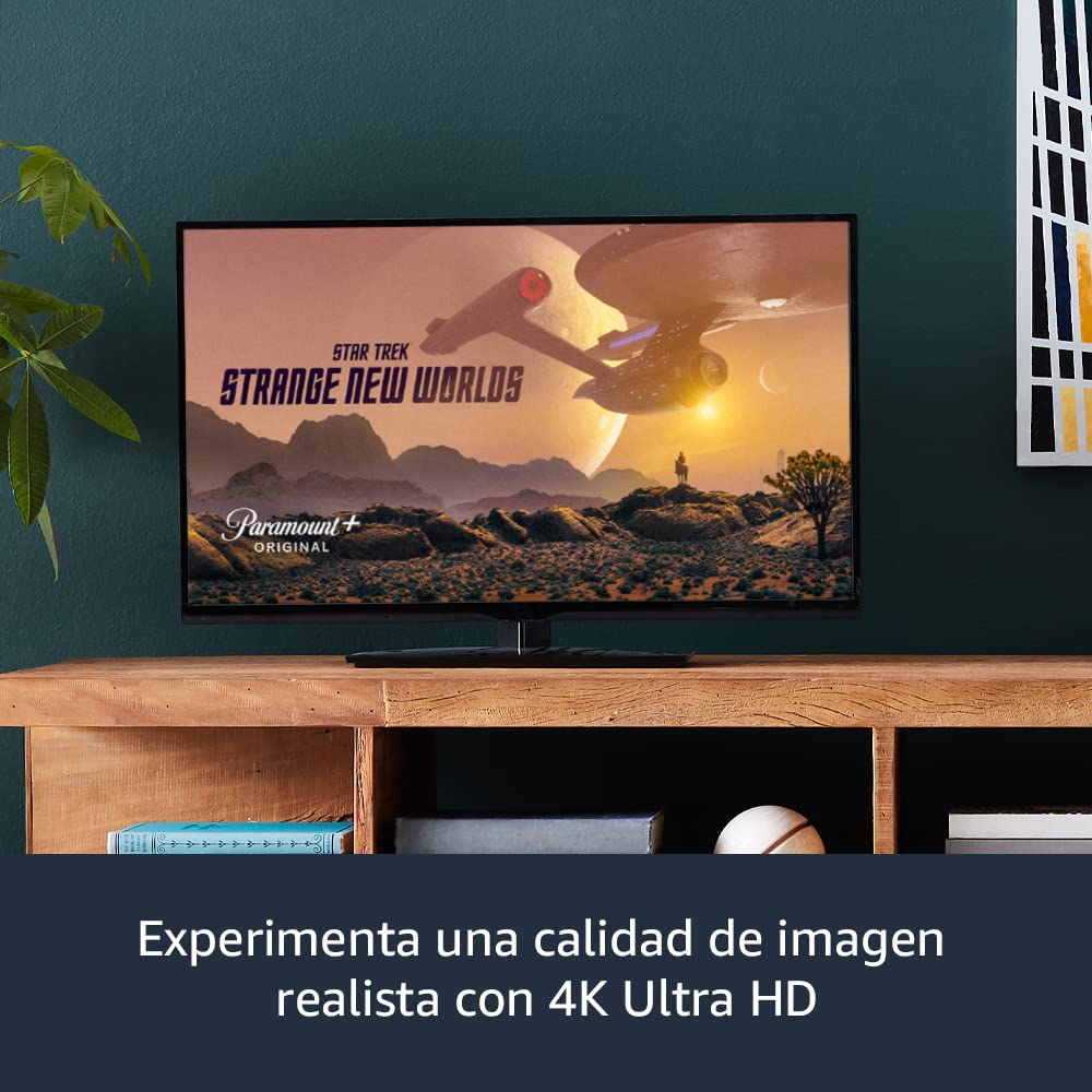 Amazon Fire TV Stick 4K con control remoto por voz Alexa (incluye control de TV) y Dolby Vision