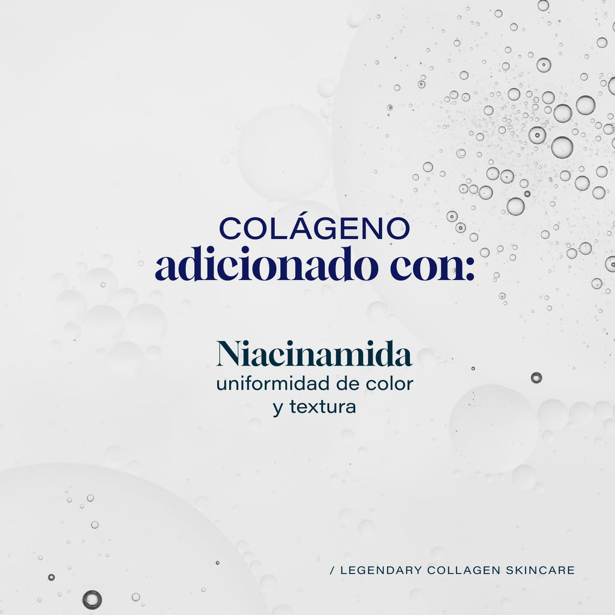 Tonico Facial 500 ml Niacinamida, Colageno Hidrolizado - Collagenic Tónico Facial Hidratante Limpiador de Poros sustituto de agua micelar para el rostro y contorno de ojos