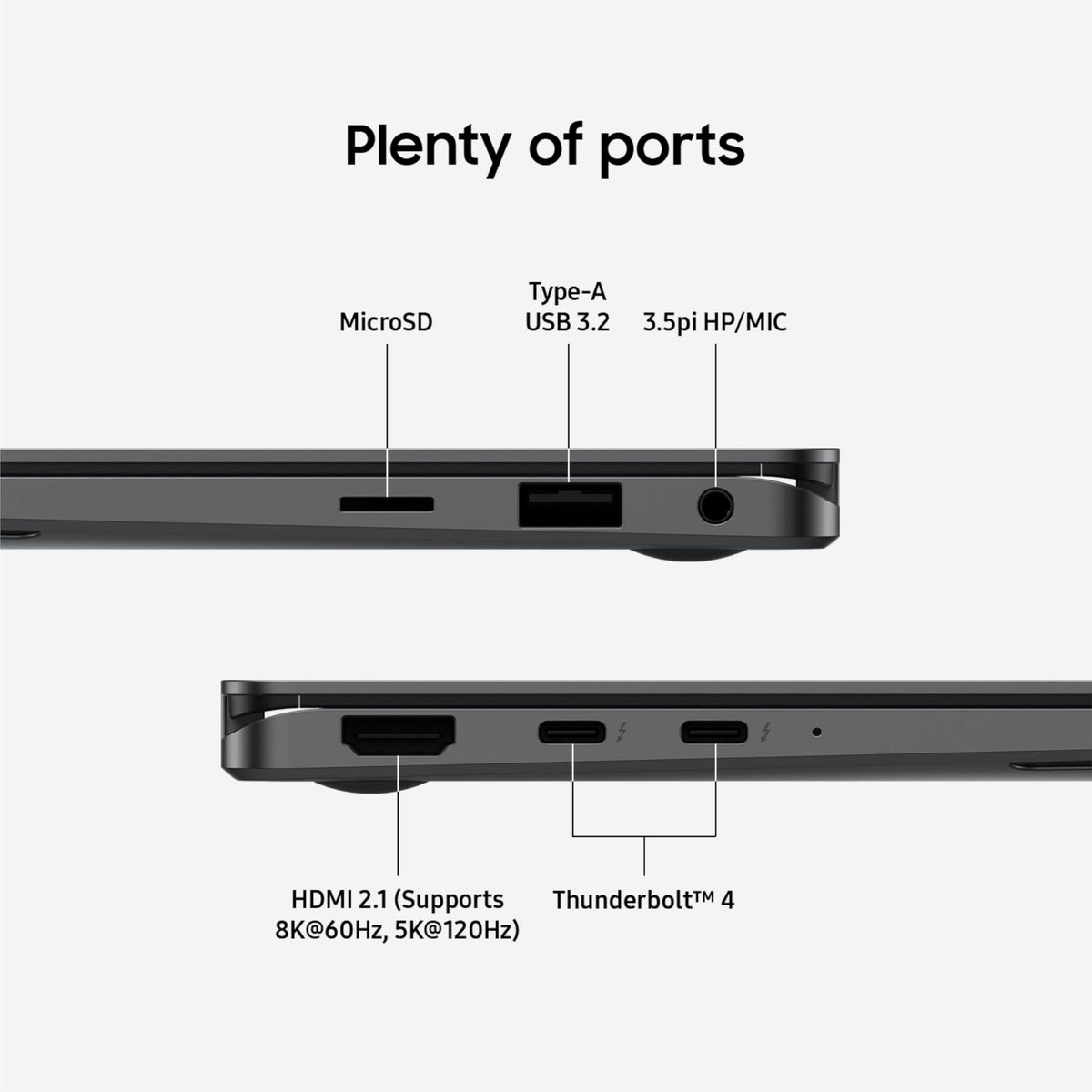 SAMSUNG Galaxy Book5 Pro 360 Copilot+ PC de 16 pulgadas, computadora portátil AI Business, Windows 11 Pro, procesador Intel Core Ultra 7 258V, visualización táctil AMOLED 3K, 32GB / 1TB, 120HZ, modelo