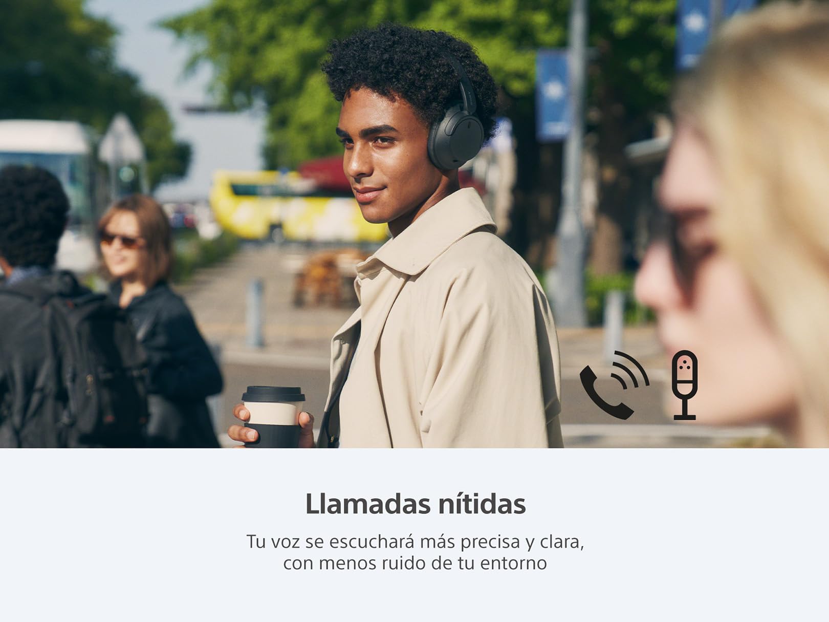 Sony Audífonos inalámbricos WH-CH720N con Noise Canceling,Blanco (Versión Nacional)