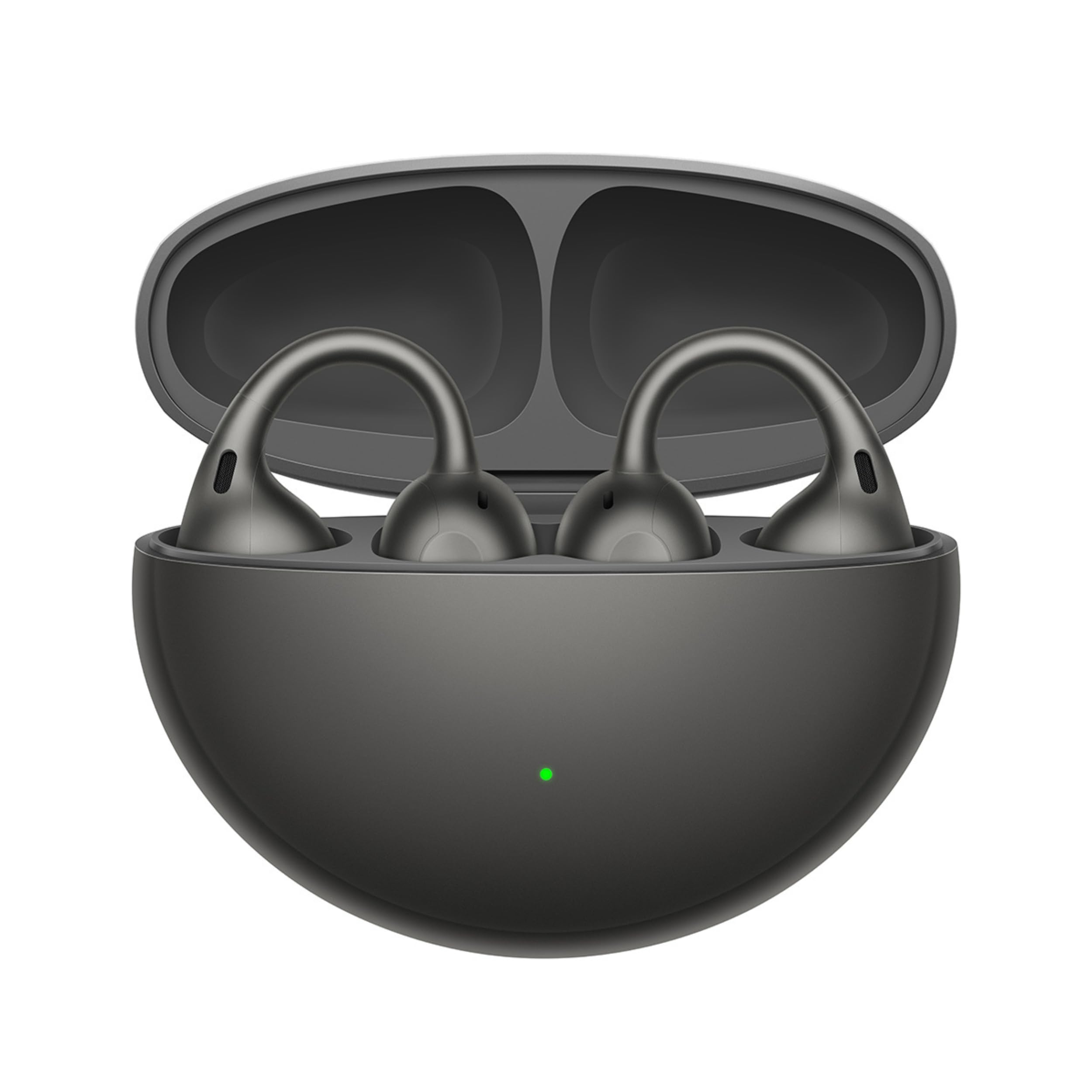 OPPO Enco Clip2 Open Earbuds Plata, Audífonos Inalámbricos Bluetooth 6.1 con Ajuste EarHug™, Sonido Ajustado por Dynaudio, hasta 40 Horas de Batería, Llamadas Claras con IA y Resistencia IP55