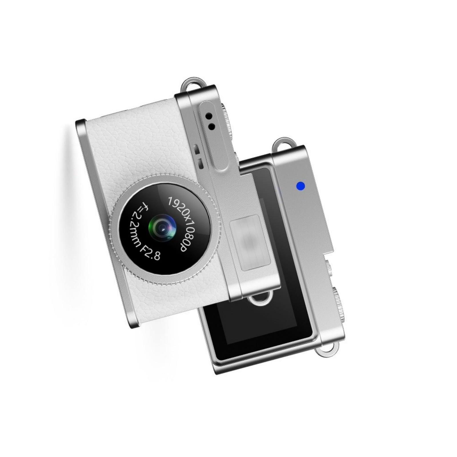 Llavero cámara 1080P pequeña retro digital pequeña cámara portátil de bolsillo grabadora de vídeo digital pequeña para estudio de viajes