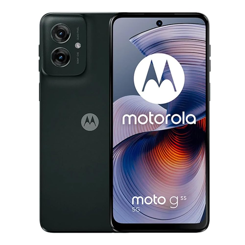 Smartphone Moto G55 5G 8GB 256GB Negro Desbloqueado