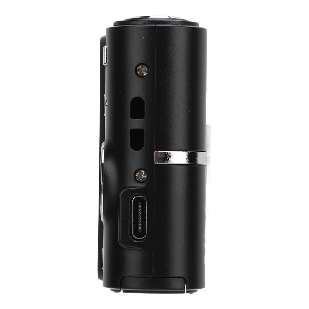 Wisoqu Cámara Digital FHD 1080P, Cámara Digital Compacta de Bolsillo con Grabación de Vídeo para Viajes (Black)