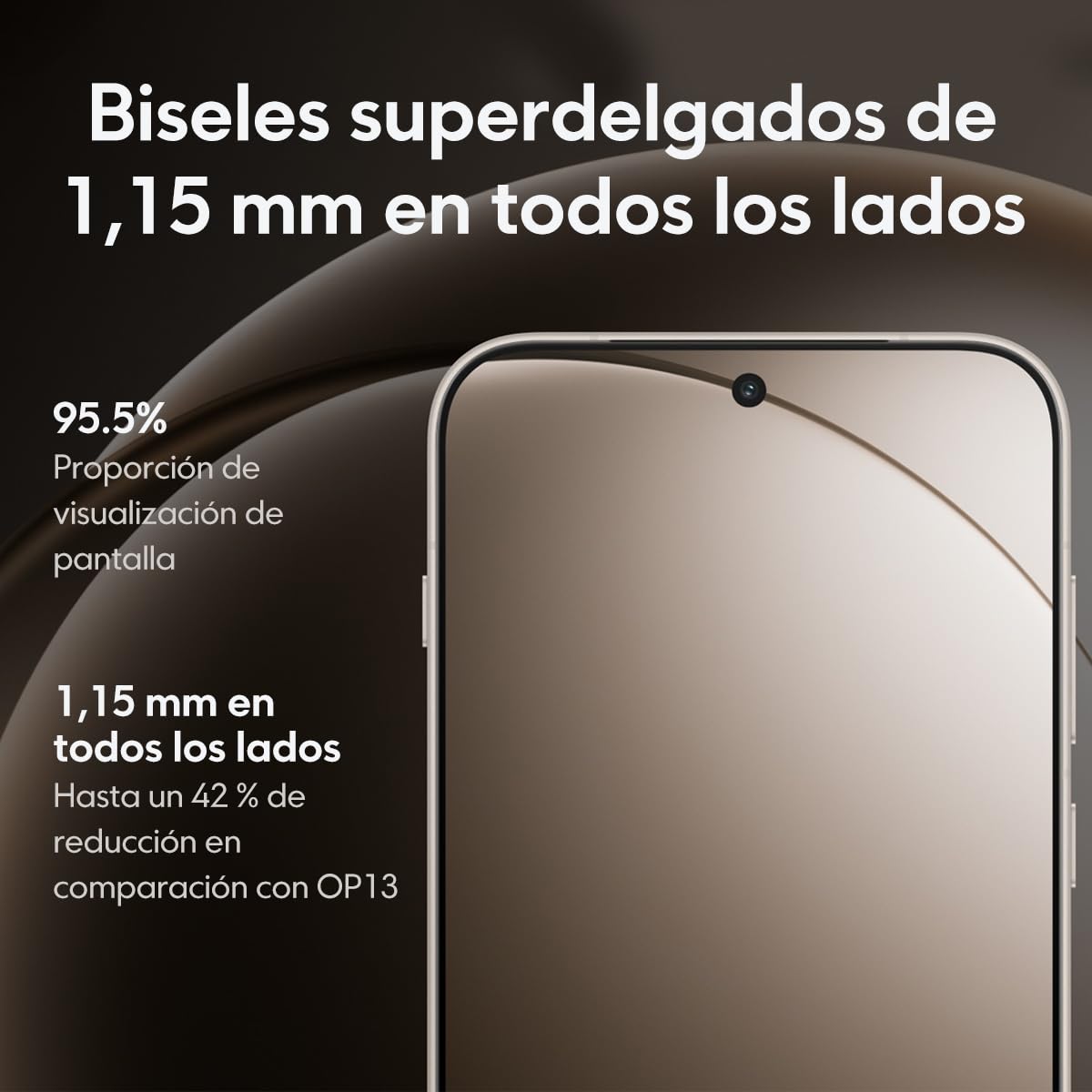 OnePlus 15 5G Gaming Phone 512gb ROM 16gb Ram Dual Sim Snapdragon 8 Elite Gen 5 Carga Inalámbrica 50w Pantalla 6.78 Amoled 1.5K 165hz 7300mah NFC Triple cámara 50mp OIS IP68/IP69 eSIM Global Negro