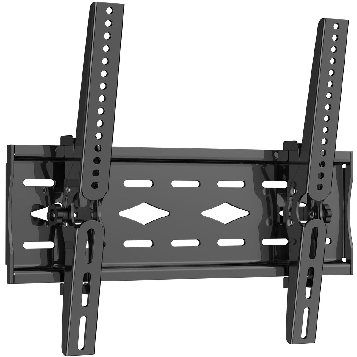 TETVIK Soporte de TV con inclinación para Pantallas de 26”-63”, Máx VESA 400x400 mm,soporta hasta 50 KG de Carga, 32 37 40 42 43 50 55 60 Pulgadas Soporte de Pared Fijo para TV(Materiales Reforzado)