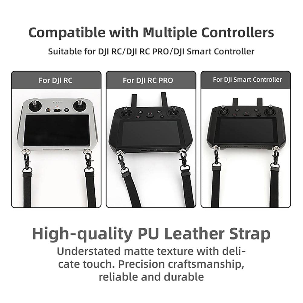 yuandan Cordón de control remoto compatible con DJI Mini 3 Pro RC Controller Accesorios Correa de cuello compatible con Mavic 2/AIR2/2S