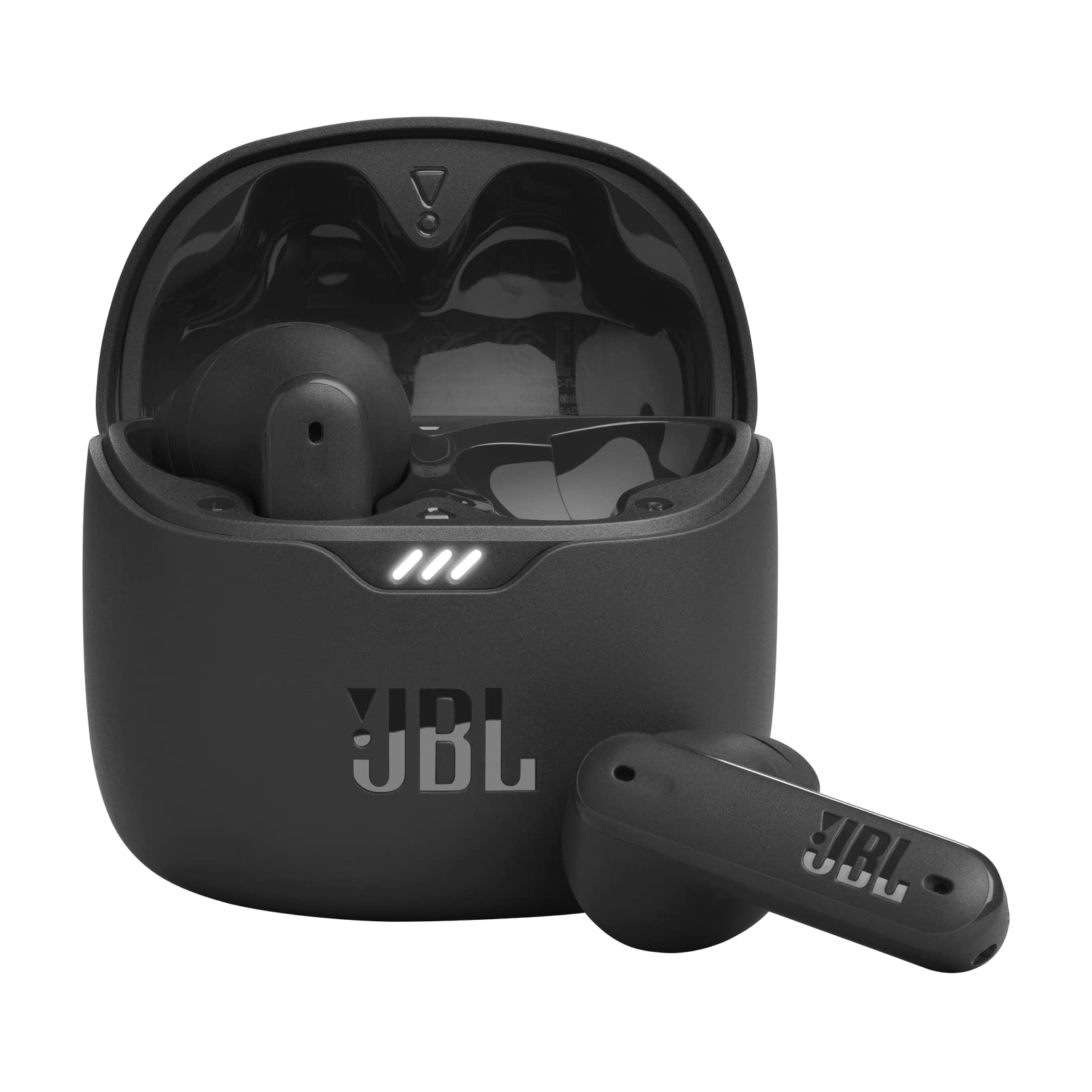 JBL Tune Flex Audífonos Inalámbricos Bluetooth, Drivers 12mm, Reproducción 32 Horas, Resistentes al Agua IPX4 - Negro