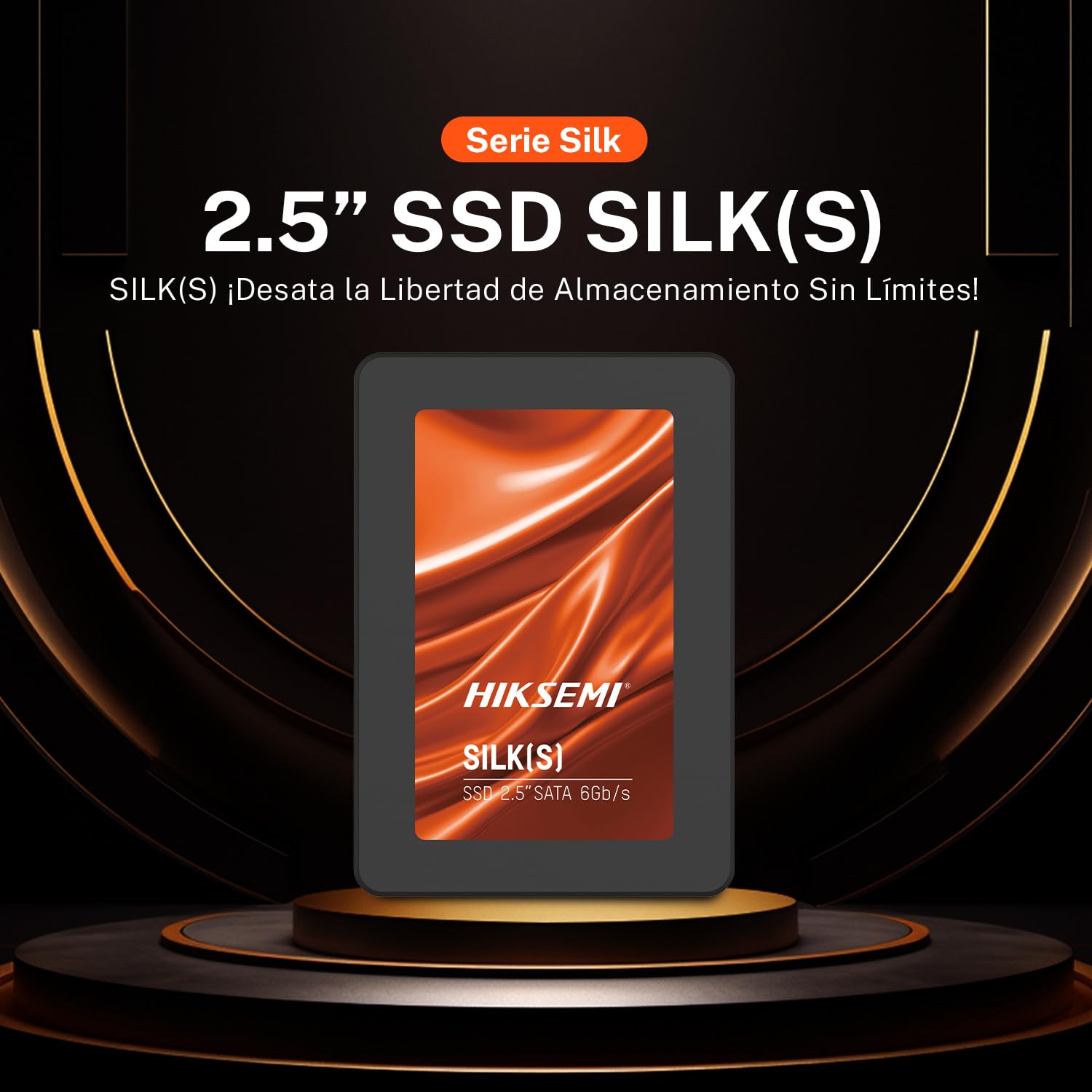 HIKSEMI Unidad de Estado Sólido SSD 2,5", 1024GB, SATA III (6Gb/s), Interno, Lectura: 550MB/s y Escritura: 470MB/s, Serie Silk(S)