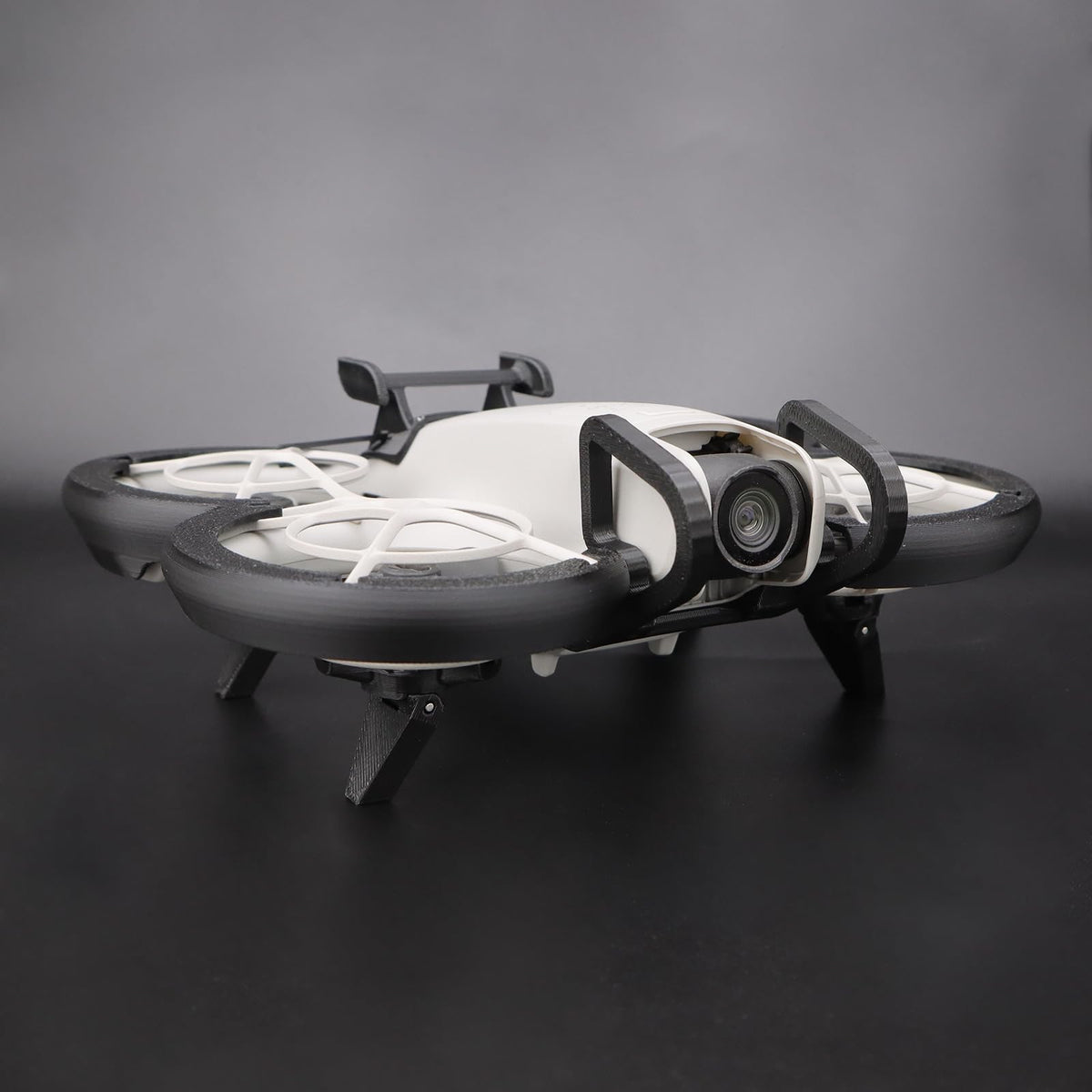 Drone - Protector de cardán para DJI Neo, extensión de tren de aterrizaje, ala trasera, protector de hélice, juego de accesorios para drones (negro)