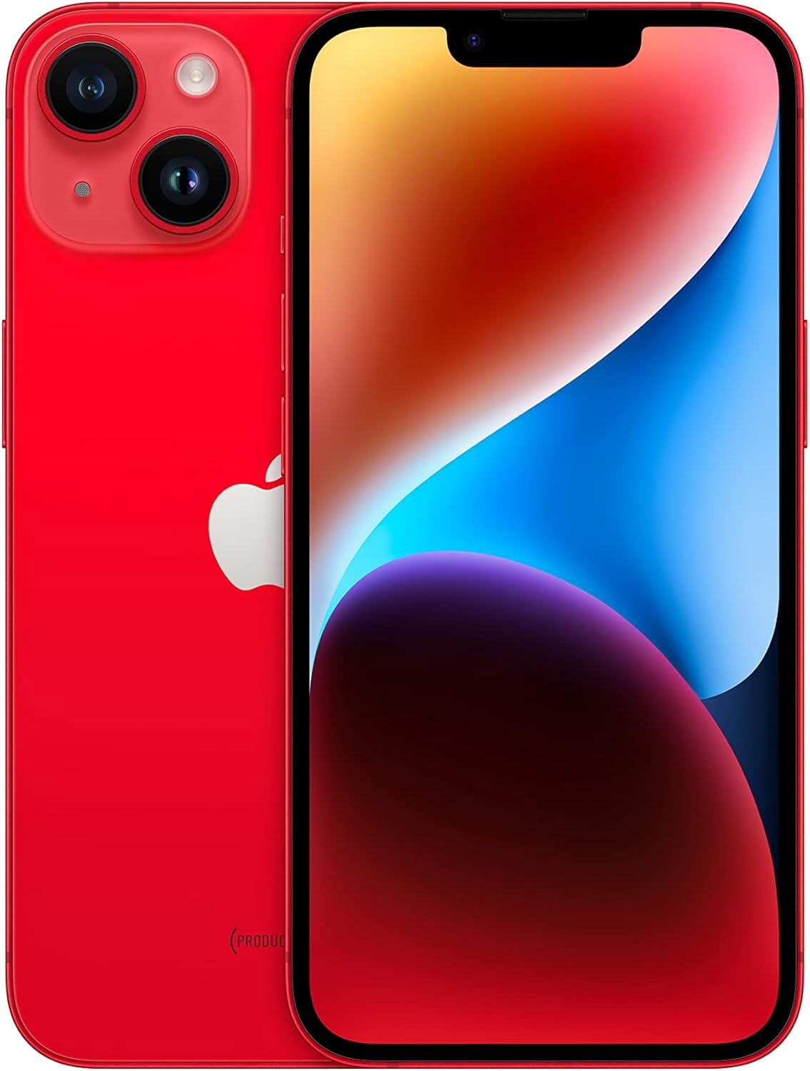 Apple iPhone 14 Plus 128GB Rojo Desbloqueado (Reacondicionado) Esim