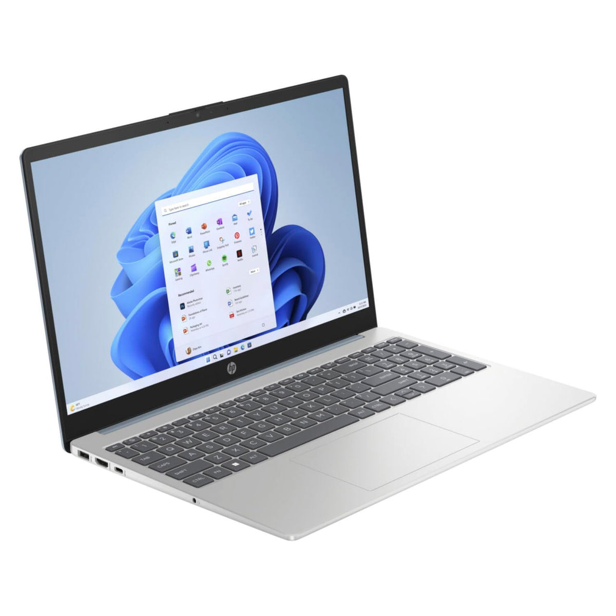 HP (15-FC0041WM 15.6" AMD RYZEN 5 8GB 512GB SSD W11 Plata