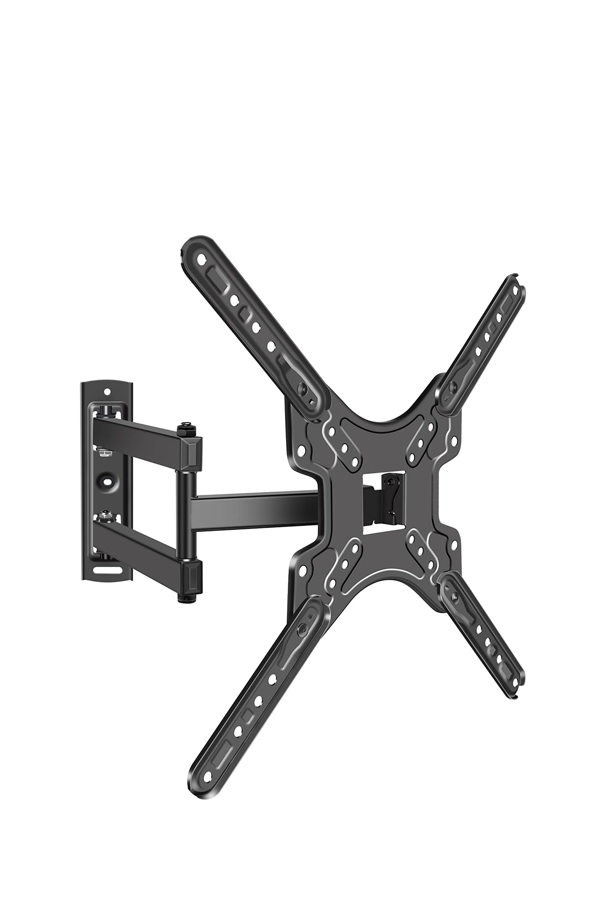 BuFan Soporte de TV Movible para Pantallas de 14″ a 60″ Articulado Anti-Reflejos con 3 Brazos, Soporta hasta 30 kg, MAX VESA 400x400mm
