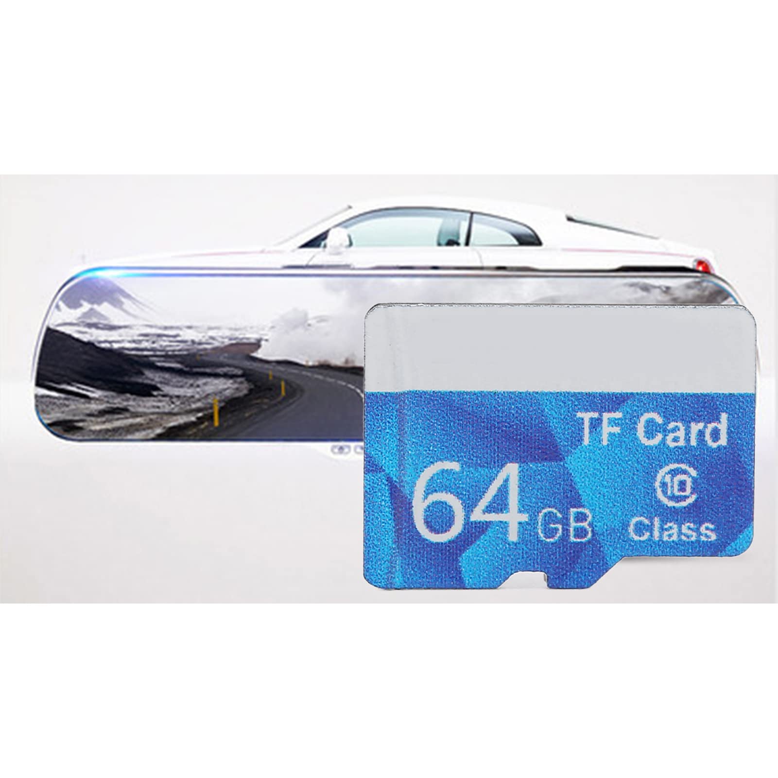 GOWENIC Tarjeta de Memoria Micro de 32GB/64GB/128GB Tarjeta TF de Clase 10 de Alta Velocidad, 10M/s, para Cámaras Digitales, Teléfonos Móviles, GPS, Reproductores de MP3, PDAS, Tabletas, (64 GB)
