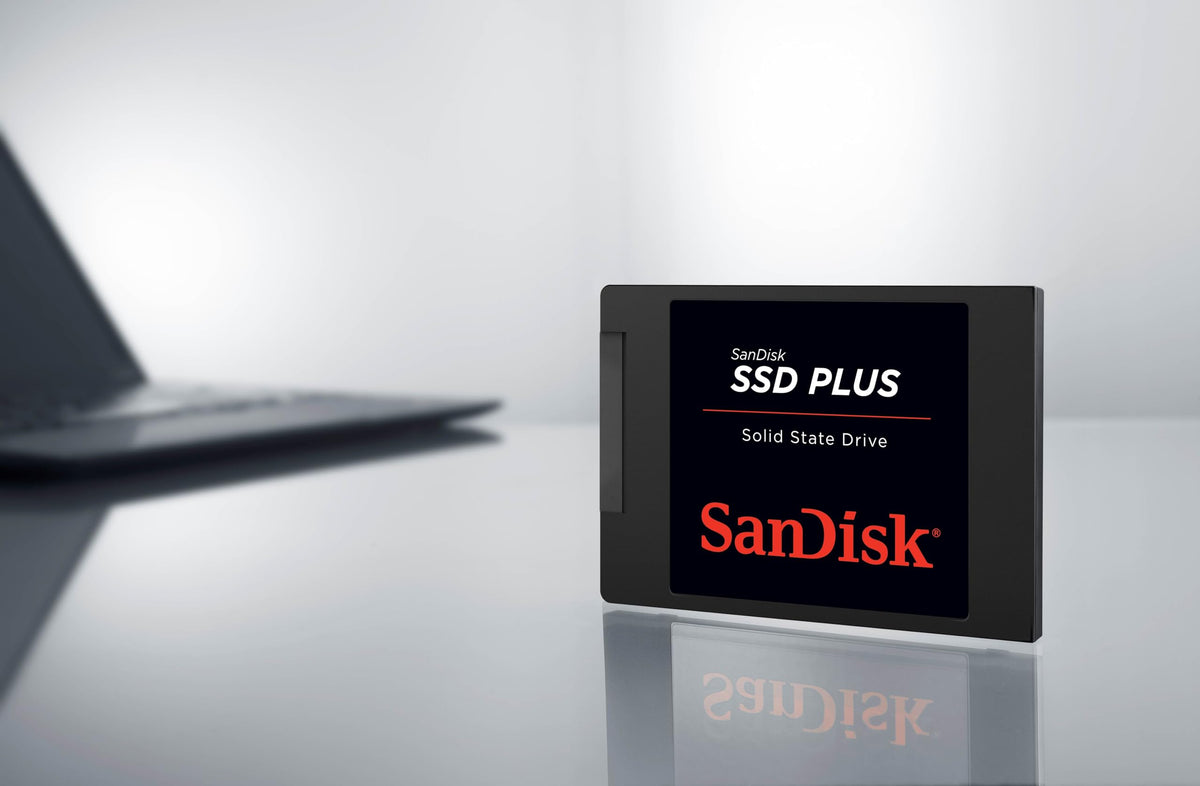 SANDISK SSD Plus 1TB Unidad Interna de Estado sólido - SATA III 6 GB/s, 2.5"/7mm, velocidades de Lectura/Escritura de hasta 545MB/s / 515MB/s - SDSSDA-1T00-G28