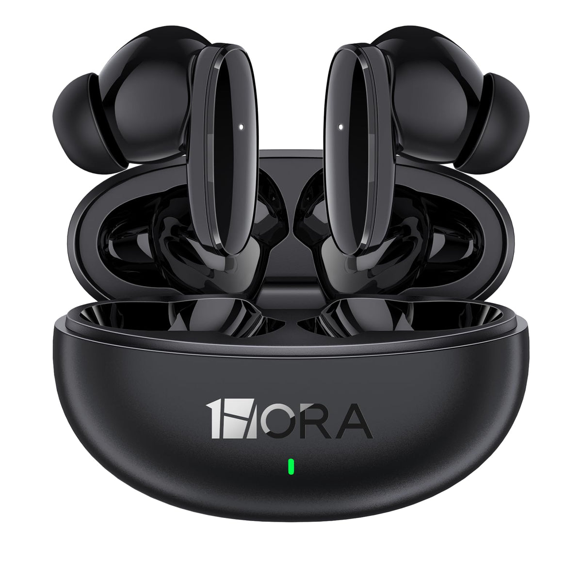 1 Hora Audífonos Inalámbricos Bluetooth 6.0 con Estuche de Carga