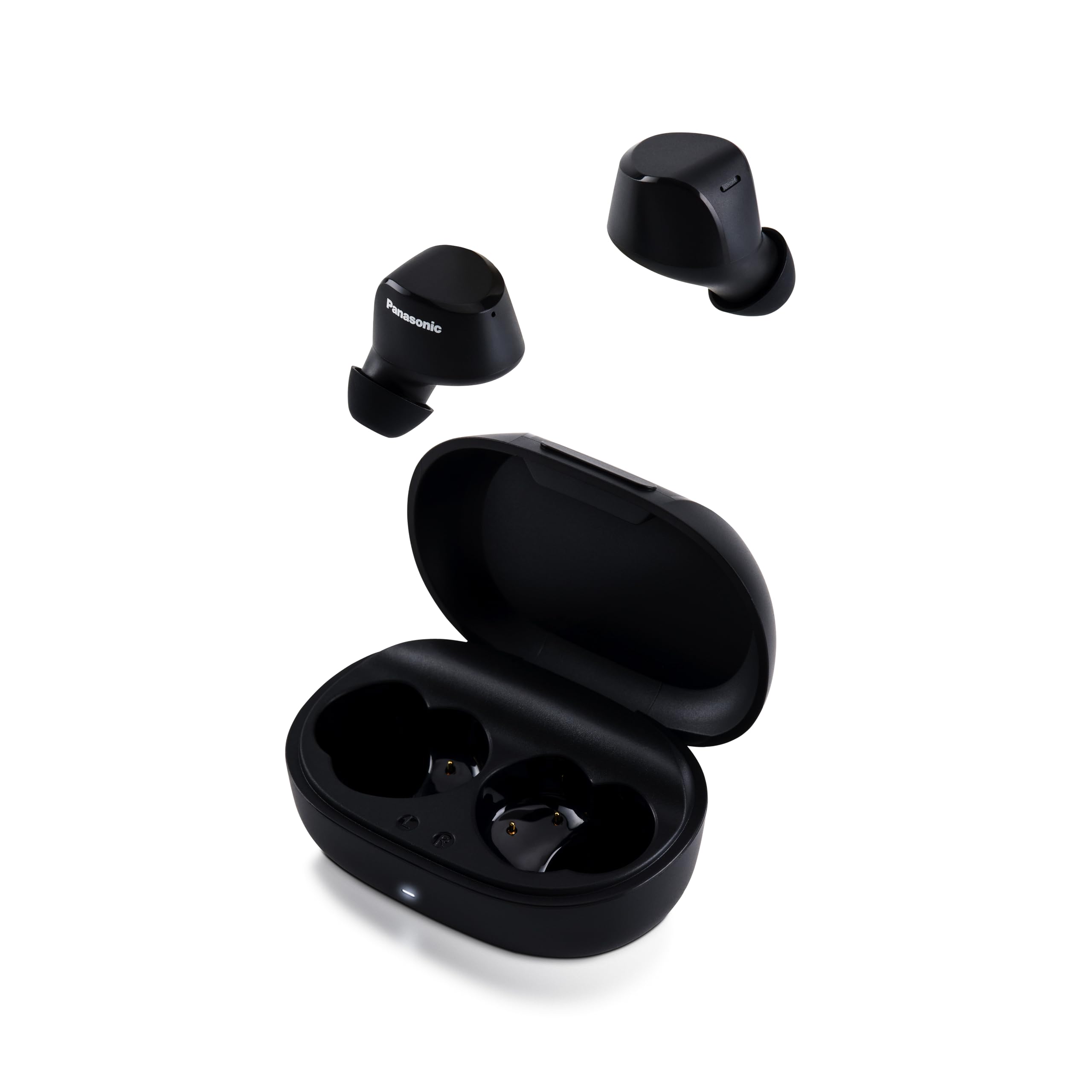 Panasonic Audífonos In-Ear Estéreo Inalámbricos Digitales RZ-B120WDE-K, 21 Horas de Reproducción, Bluetooth 5.3, Sistema de Graves Extra Bass (XBS), Negro