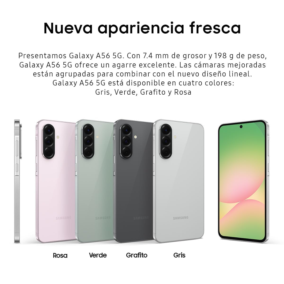 Samsung Celular Galaxy A56 5G Negro 256GB