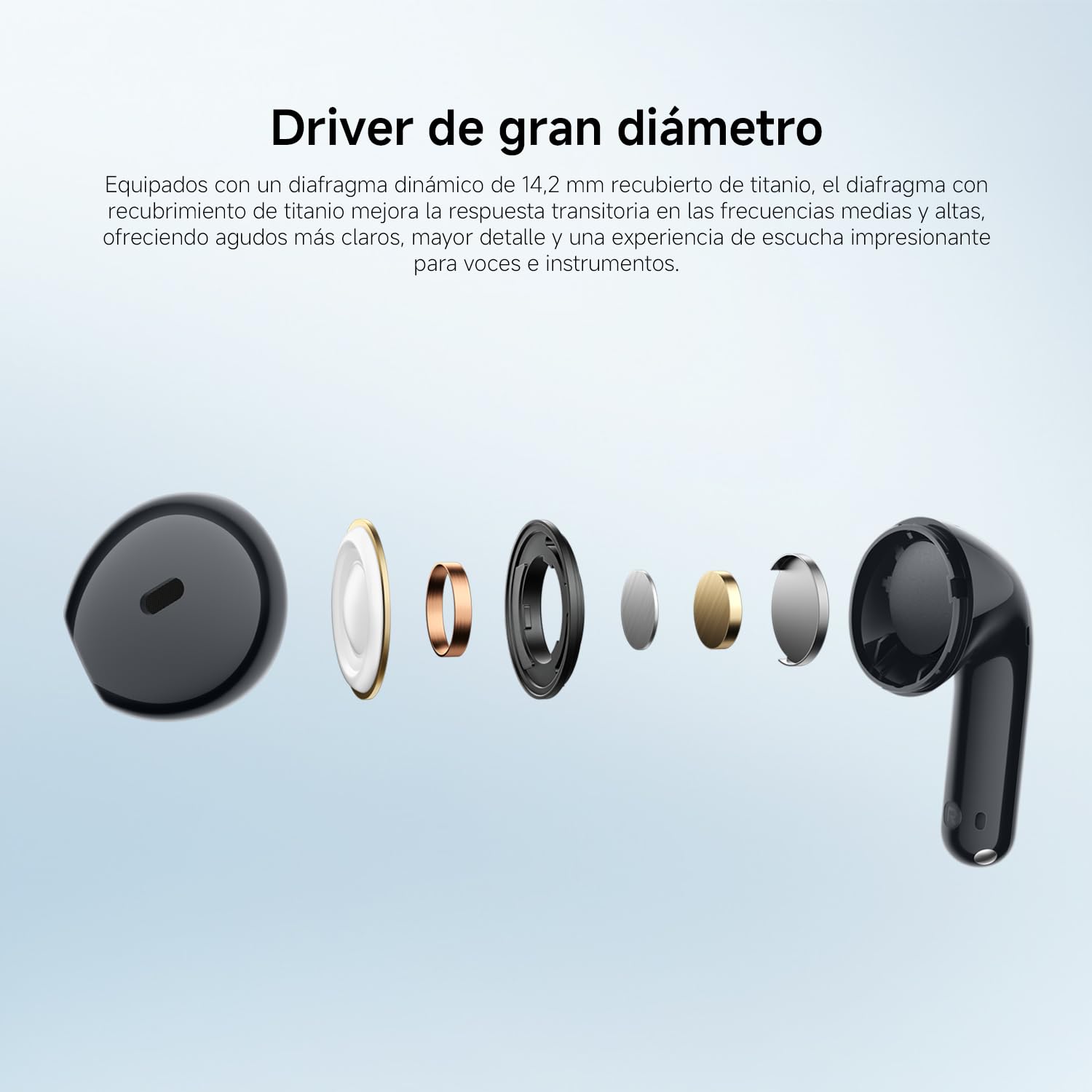 XIAOMI REDMI Buds 8 Active, TWS Semi-intraauriculares, Negro
