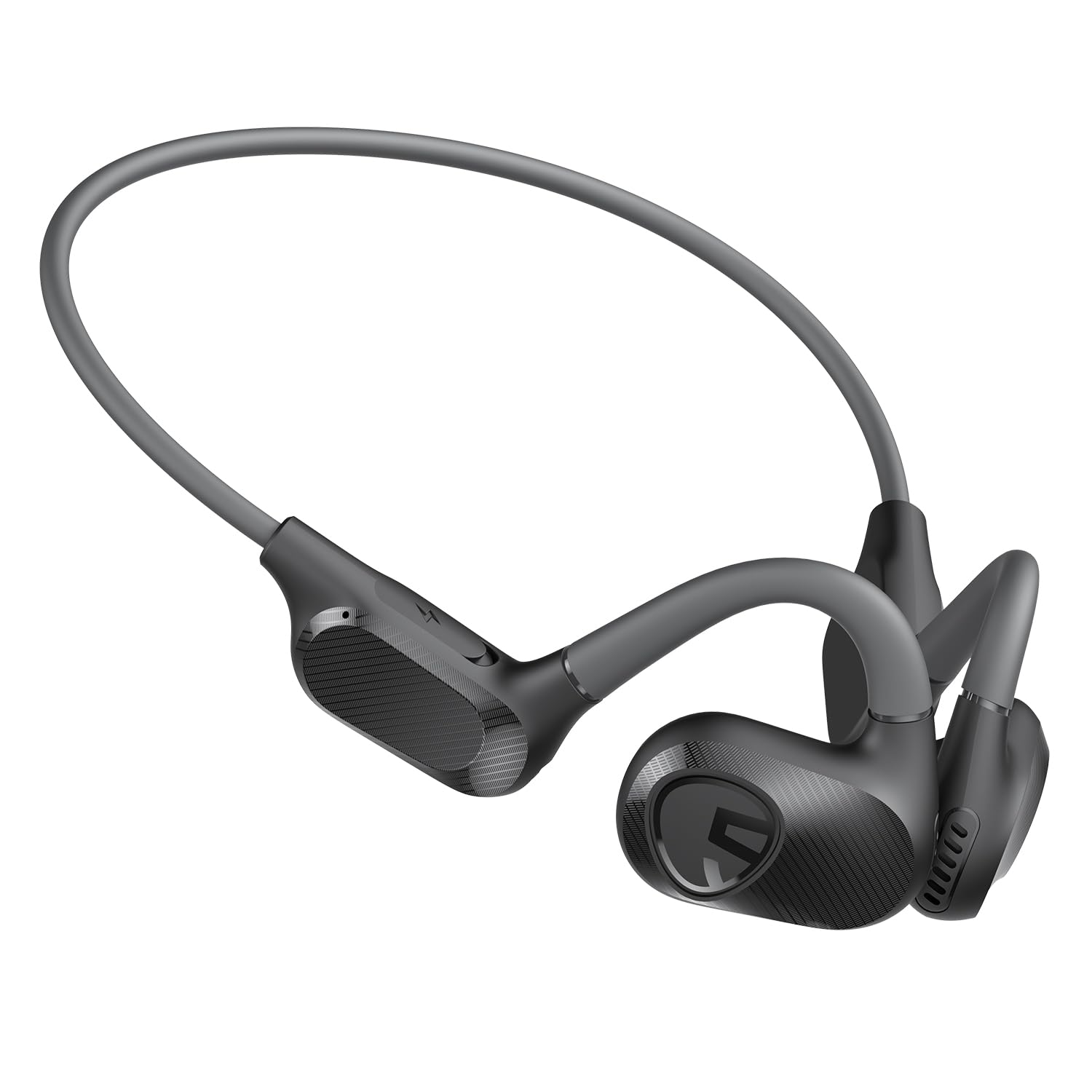 SoundPEATS Runfree Lite2 Audífonos Bluetooth Inalámbricos de Conducción de Aire, Audífonos de Oído Abierto Altavoces de 16.2mm Bajos Potentes Llamadas Claras para Deportes con Aplicación
