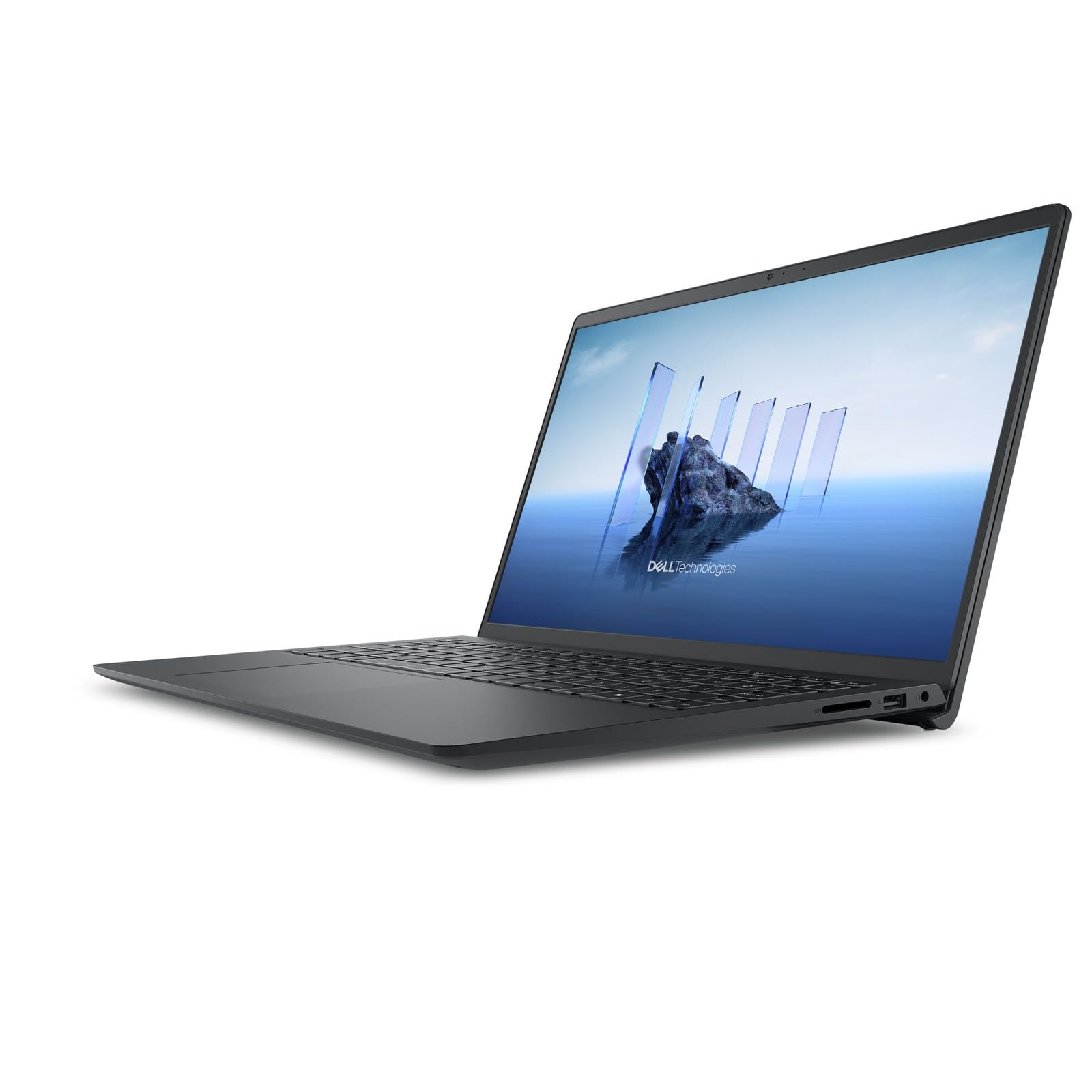 DELL Laptop 15.6" FHD Touchscreen IPS Intel Core i5-1334U 10 Núcleos 8GB DDR4 512GB SSD Iris Xe WiFi 6 Windows 11 Negro Carbón Teclado Inglés