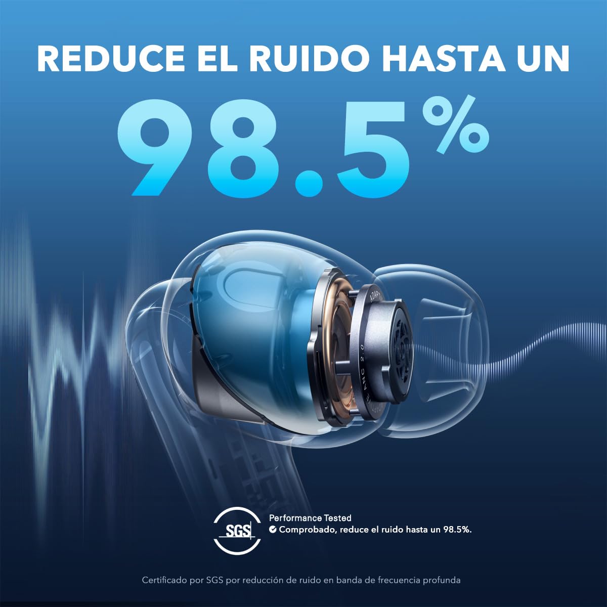 Soundcore by Anker Liberty 4 NC Audífonos Inalámbricos - Blanco