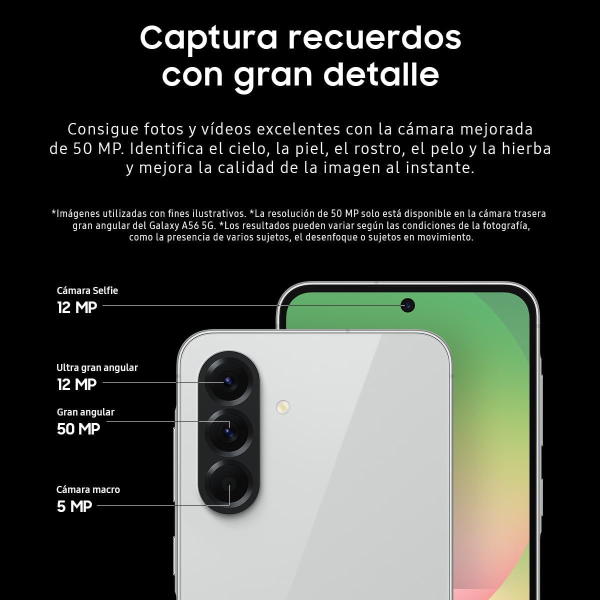 Samsung Celular Galaxy A56 5G Negro 256GB