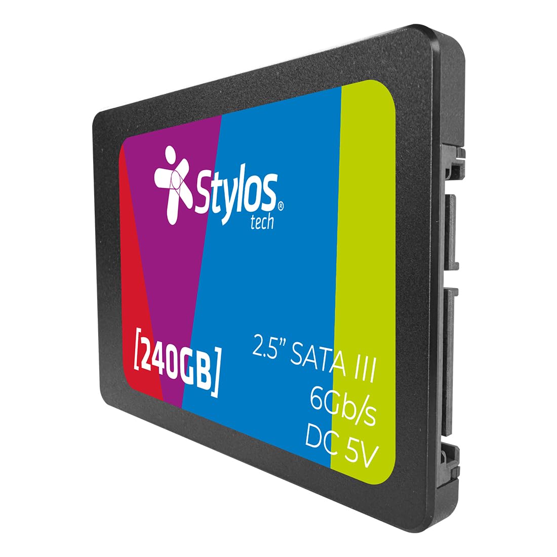 Stylos STMSSD2B Unidad Estado Solido SSD 240GB Stylos Modelo SATA III Voltaje DC 5V Soporta Funciones S.M.A.R.T Trim Command NCQ PSA COMPUTO Y PAPELERÍA