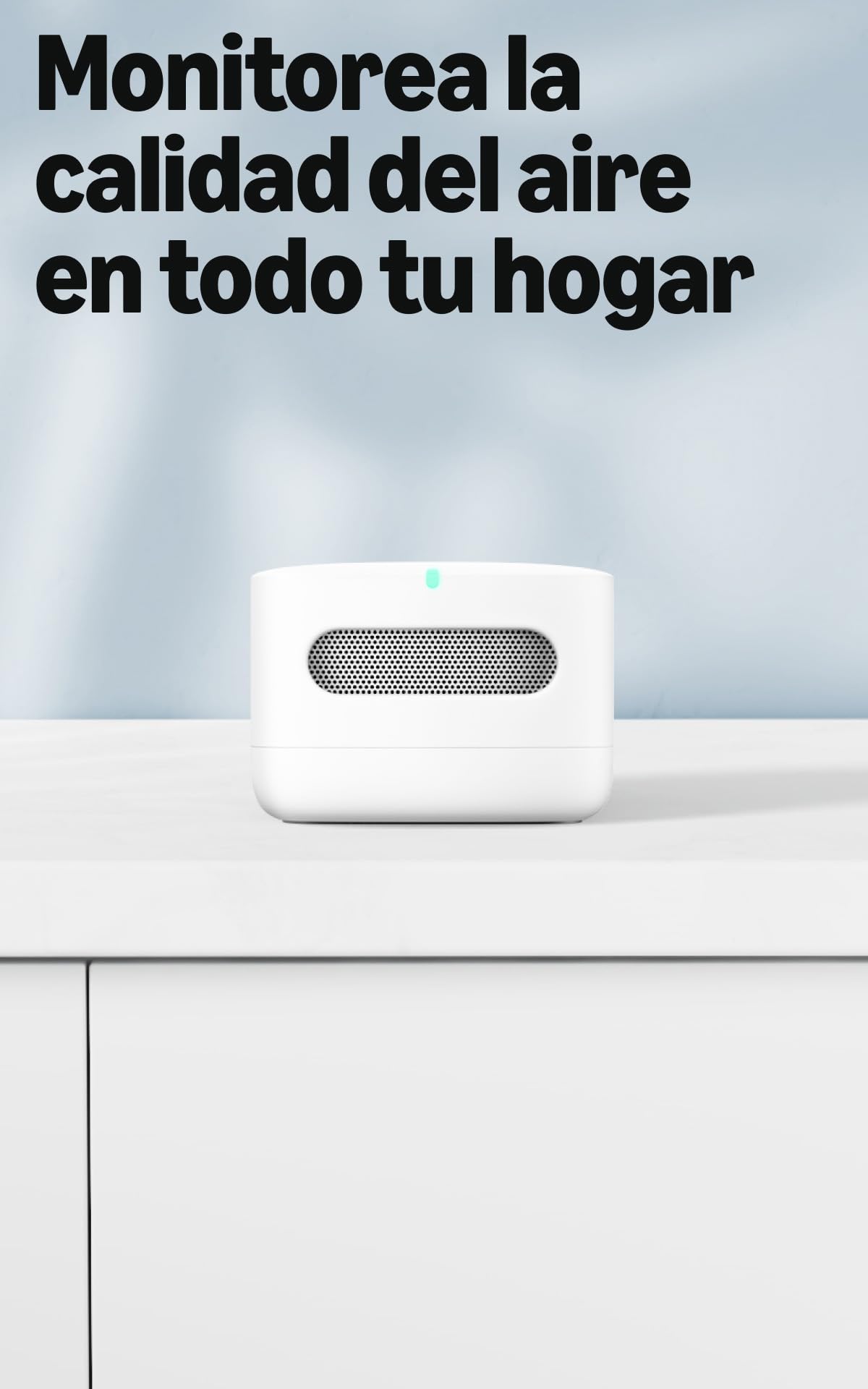 Amazon Monitor de Calidad de Aire, Conoce tu aire, compatible con Alexa