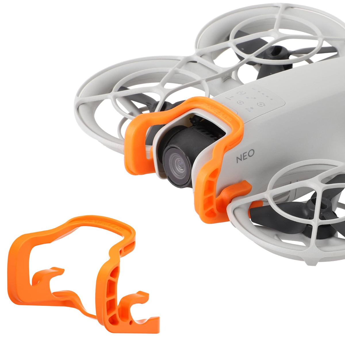 BeisDirect - Protector de cardán para DJI Neo Drone, protector de cardán de barra protectora, protector de lente de cámara, protector de lente de parachoques para DJI Neo Accesorios (naranja)