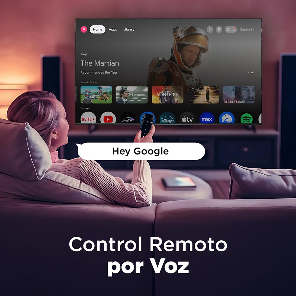 TCL Smart TV 2025 Pantalla 55" 55Q5K Google TV QLED 4K Google Assistant | Hands Free Voice Control | Alexa | VisionHDR10+| AiPQ™ | Micro Dimming | NITS350 | Panel 60 Hz