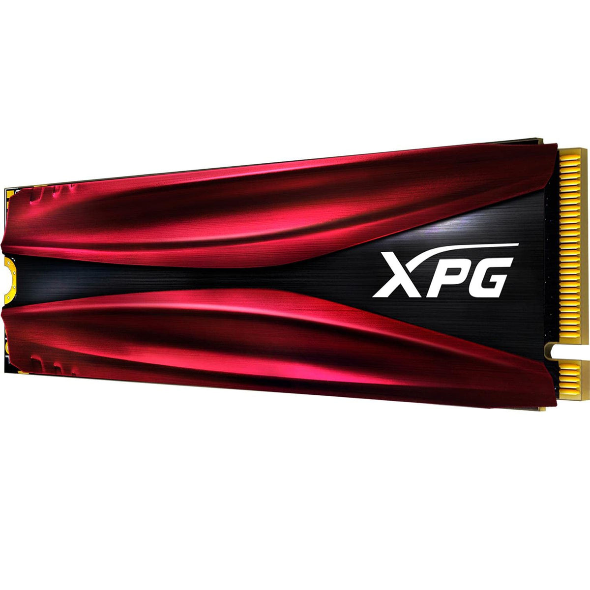 ADATA XPG GAMMIX S11 Pro Unidad de Estado Sólido (SSD) 1TB PCIe Gen3x4 M.2 2280 3D NAND NVMe 1.3, con Disipador, 1TB, Color Rojo con Negro (AGAMMIXS11P-1TT-C)