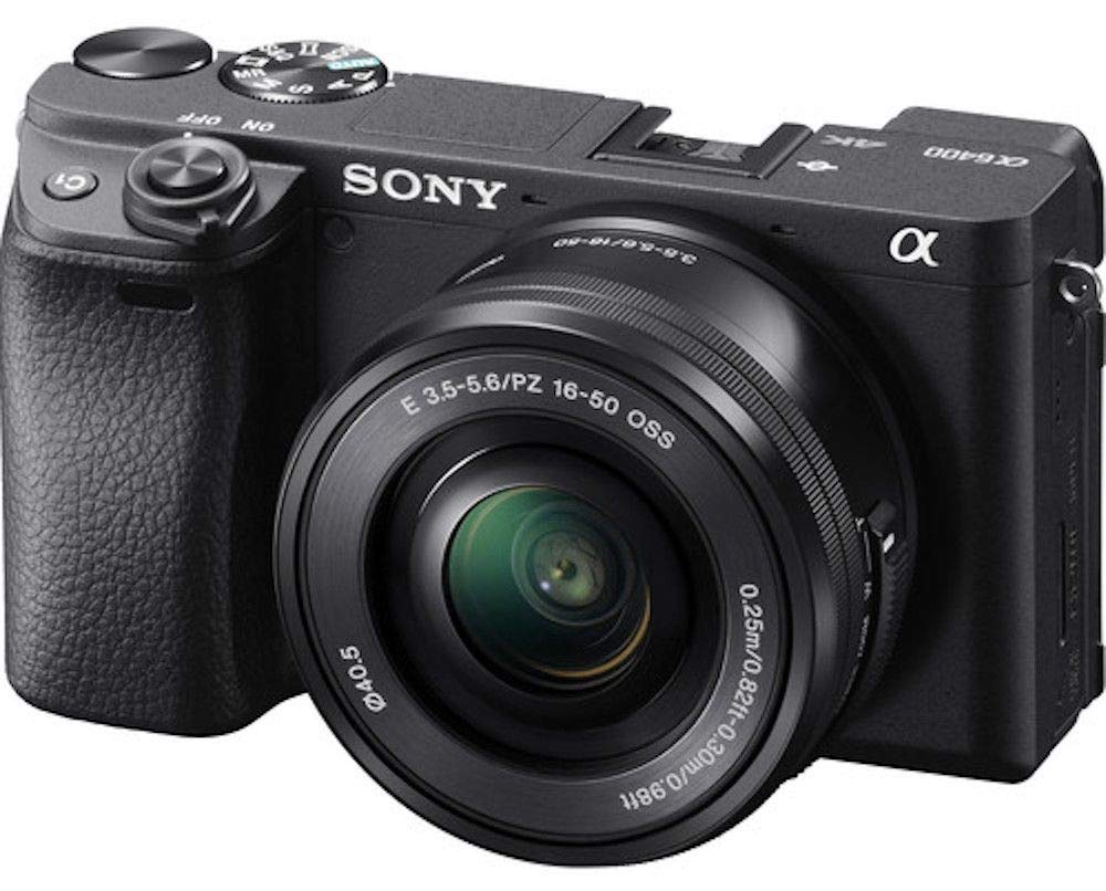 Sony ILCE-6400L/BE38 Cámara Montura E, APS-C con Lente Versátil 16-50mm