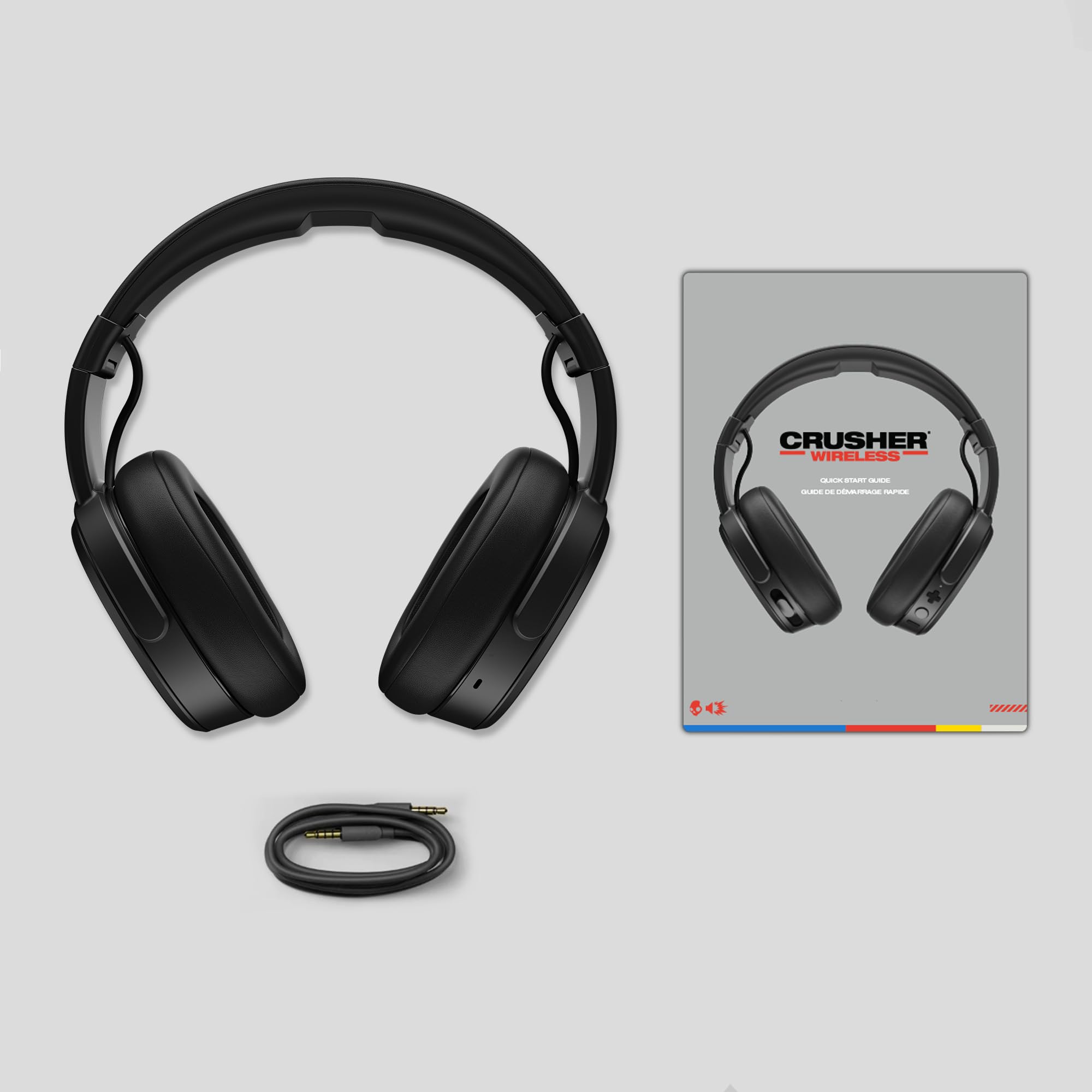 Skullcandy Audífonos Inalámbrico Crusher Wireless Negro Over Ear